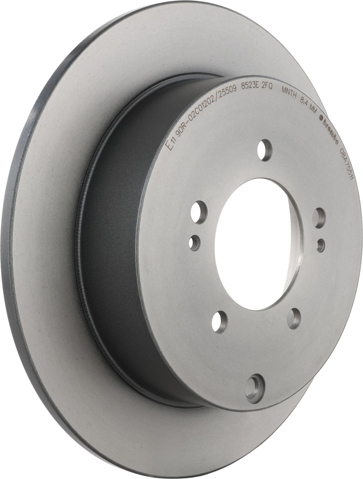 PRIME UV Coated Rear Disc Brake Rotor - 08.A755.11_01