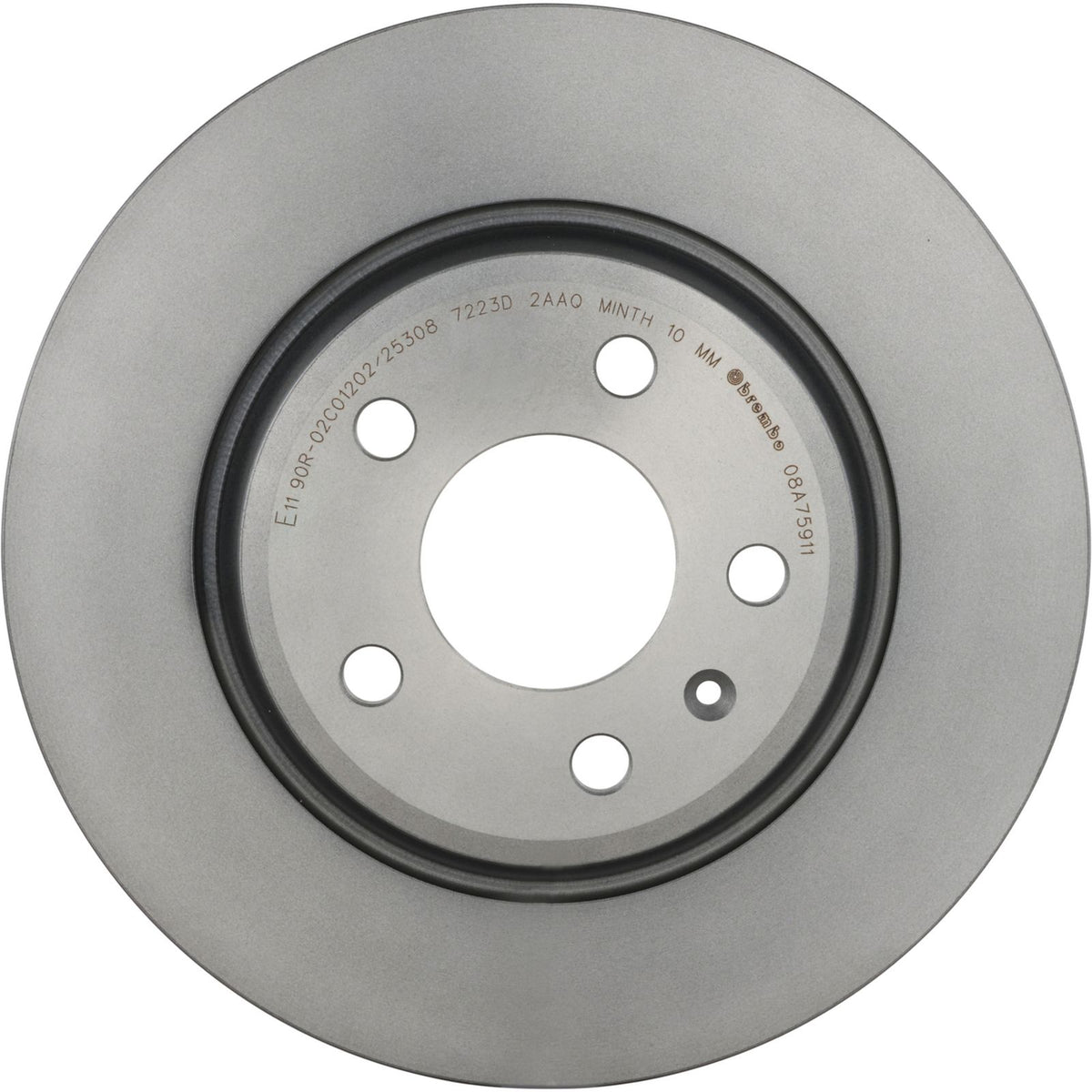 PRIME UV Coated Rear Disc Brake Rotor - 08.A759.11_01