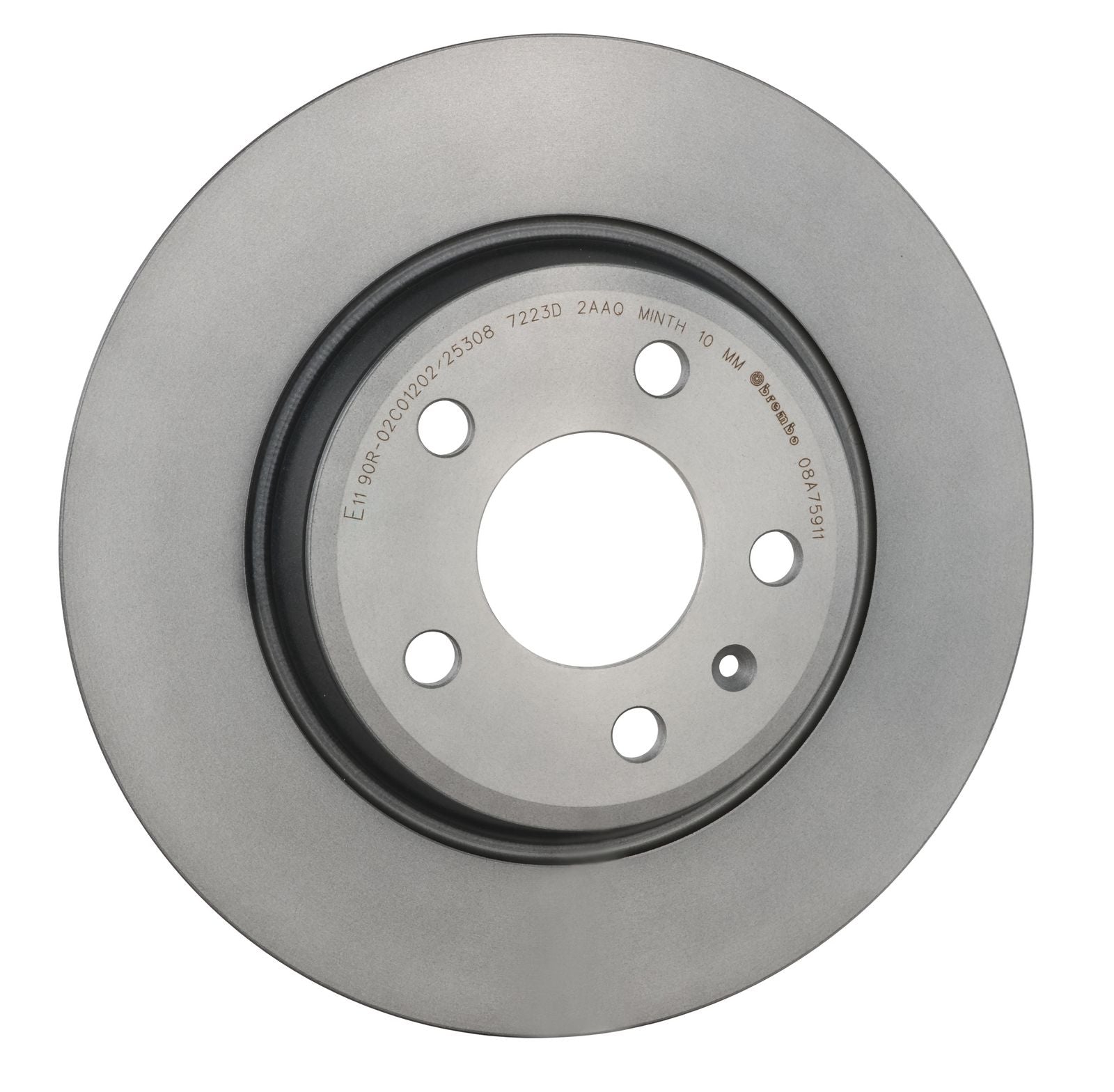 PRIME UV Coated Rear Disc Brake Rotor - 08.A759.11_31