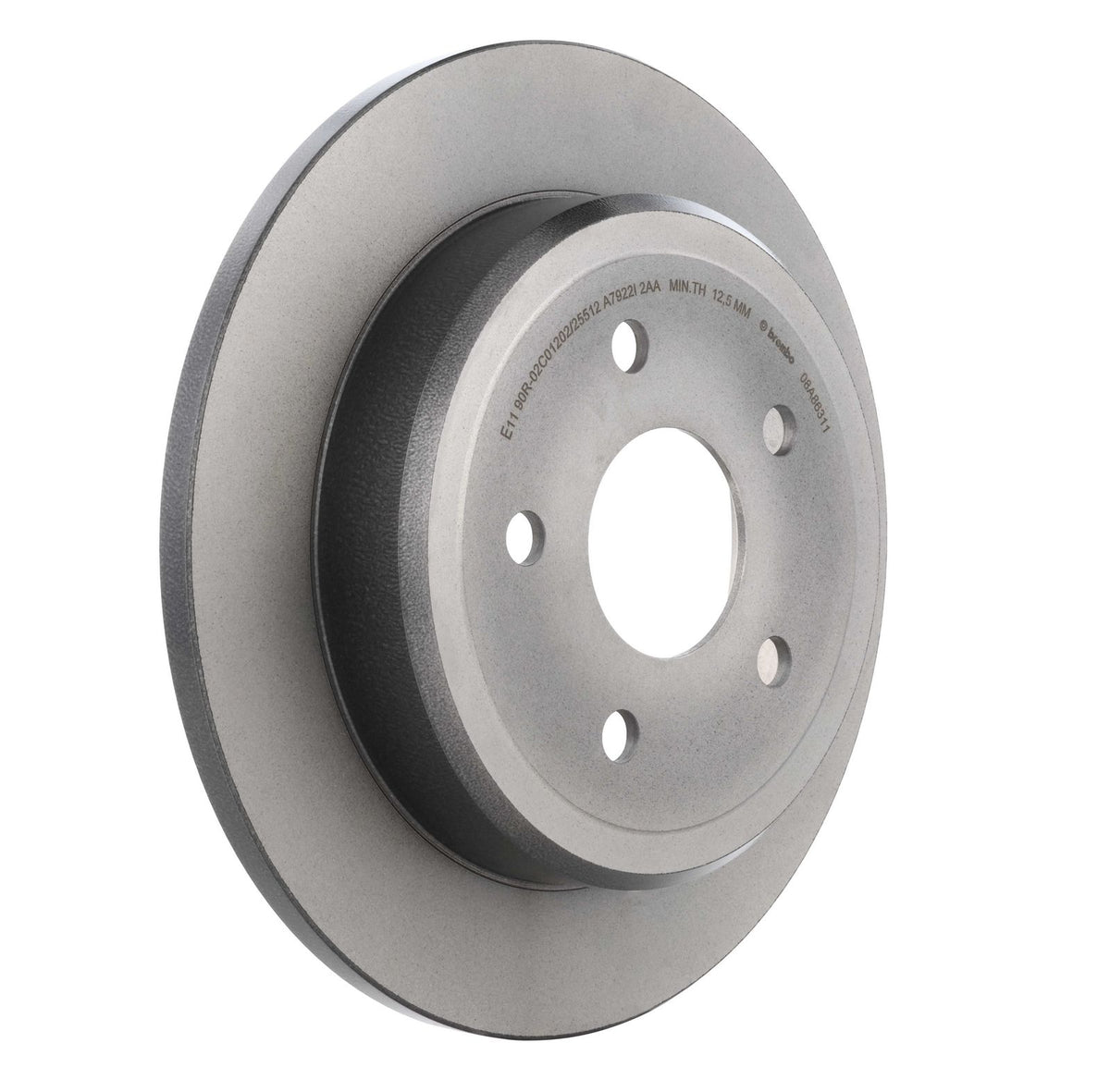 PRIME UV Coated Rear Disc Brake Rotor - 08.A863.11_23