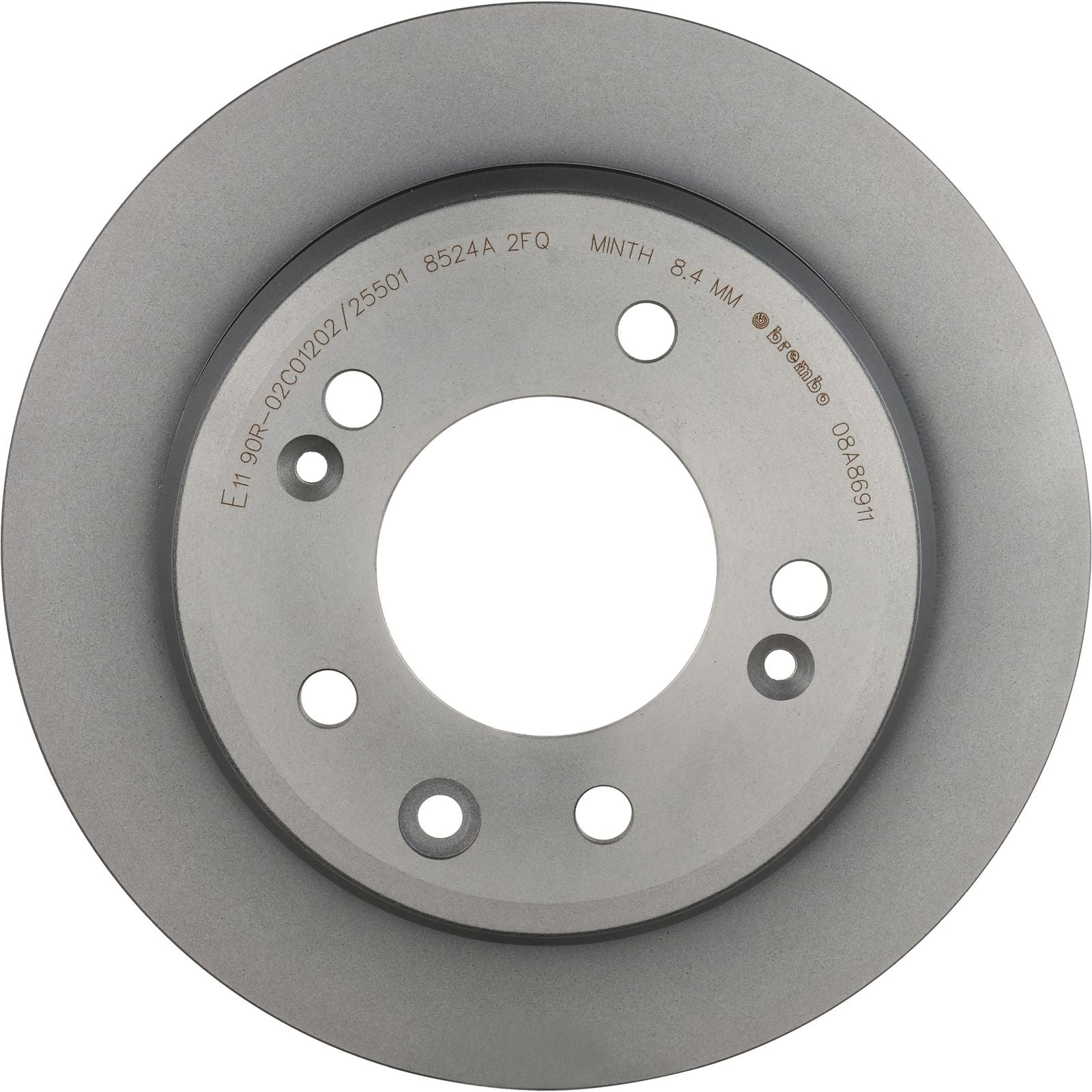 PRIME UV Coated Rear Disc Brake Rotor - 08.A869.11_03