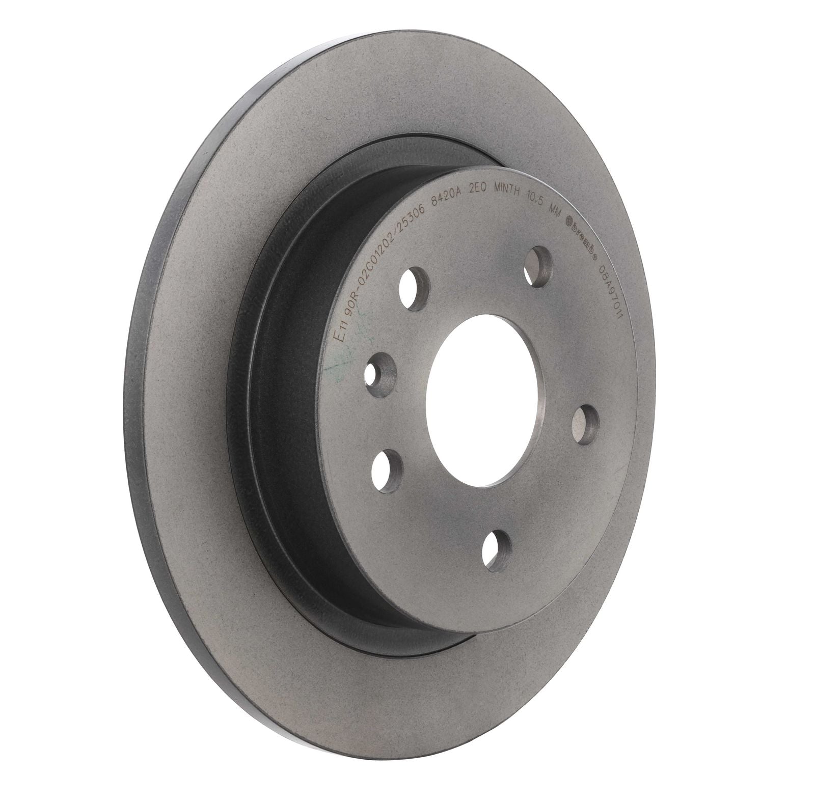 PRIME UV Coated Rear Disc Brake Rotor - 08.A970.11_22