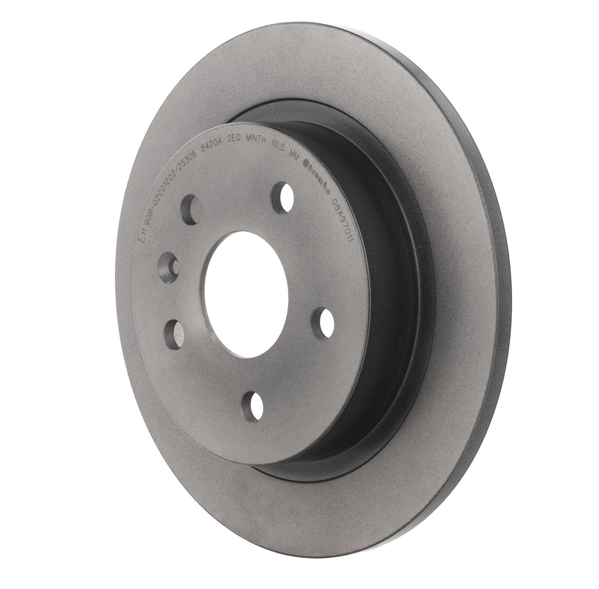 PRIME UV Coated Rear Disc Brake Rotor - 08.A970.11_04