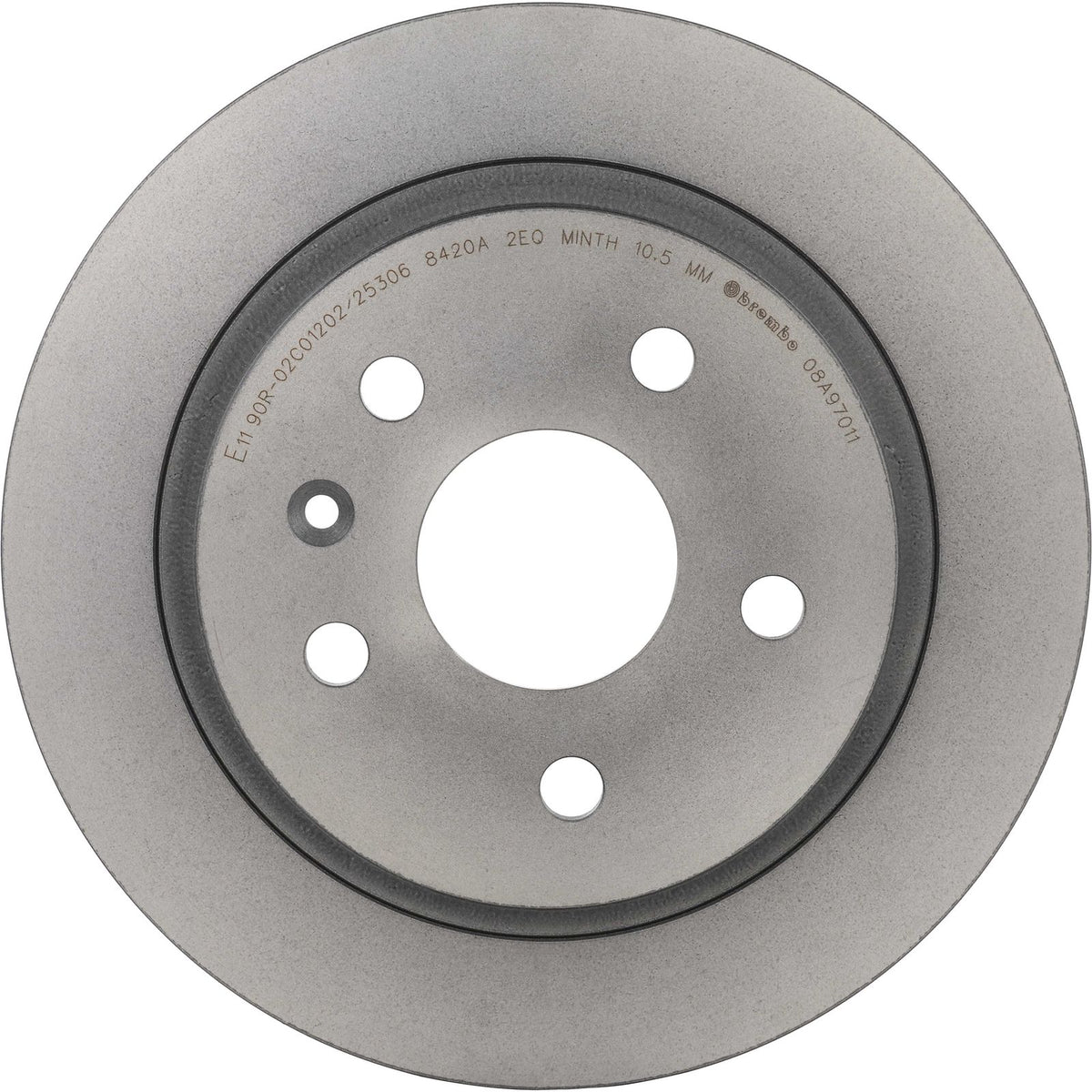 PRIME UV Coated Rear Disc Brake Rotor - 08.A970.11_28