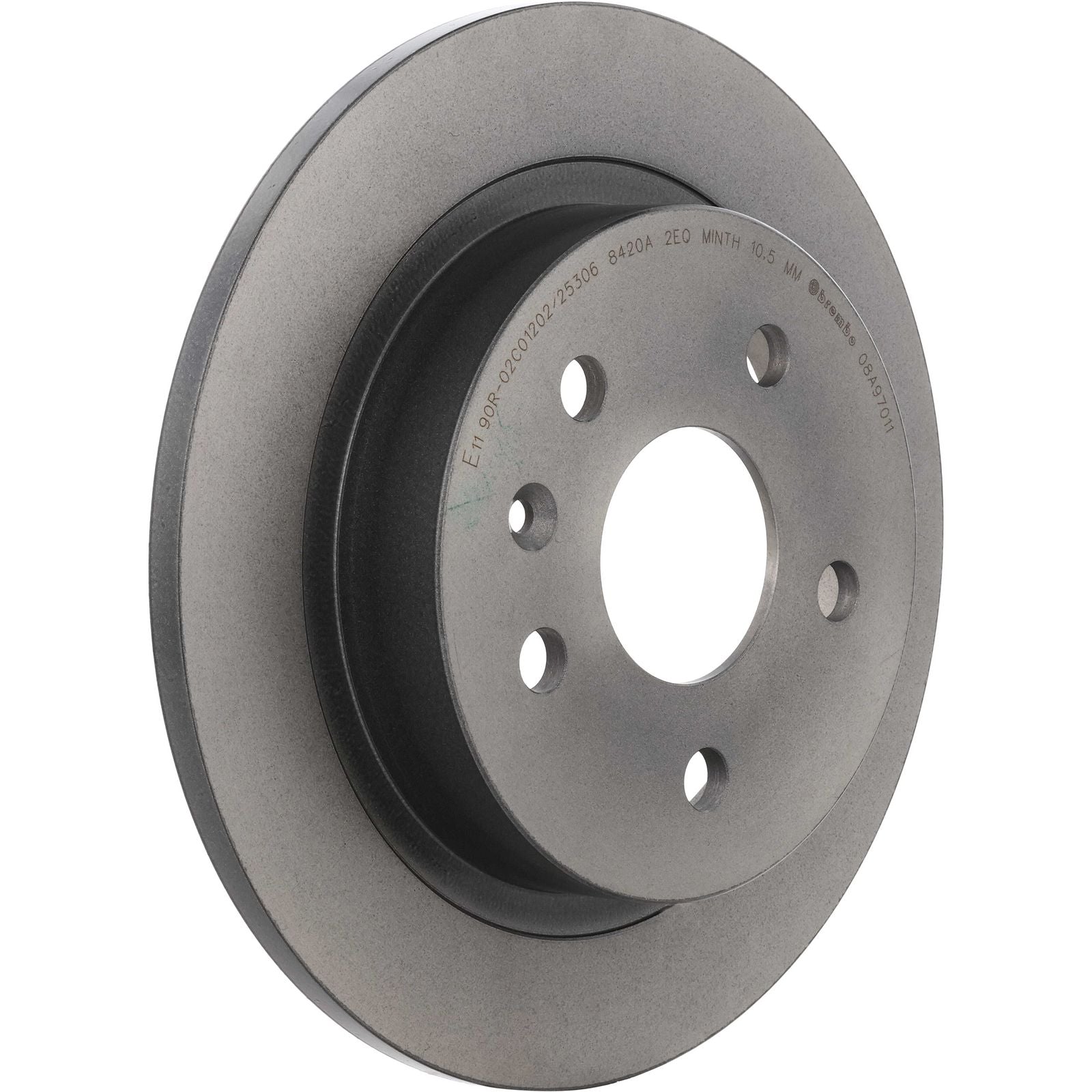 PRIME UV Coated Rear Disc Brake Rotor - 08.A970.11_26