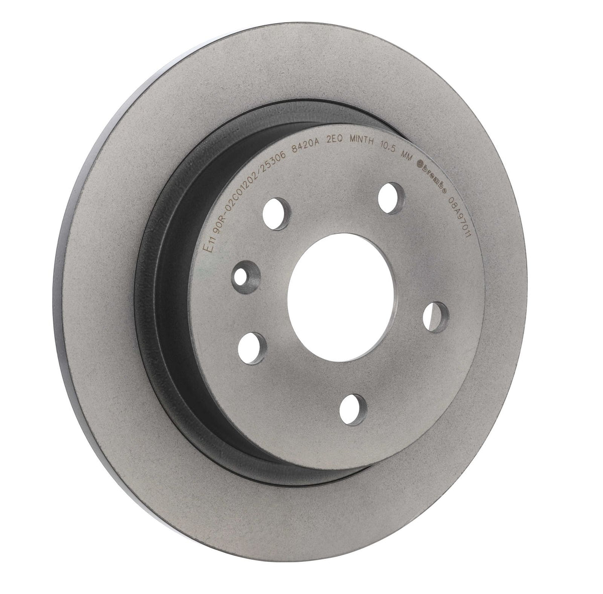 PRIME UV Coated Rear Disc Brake Rotor - 08.A970.11_23