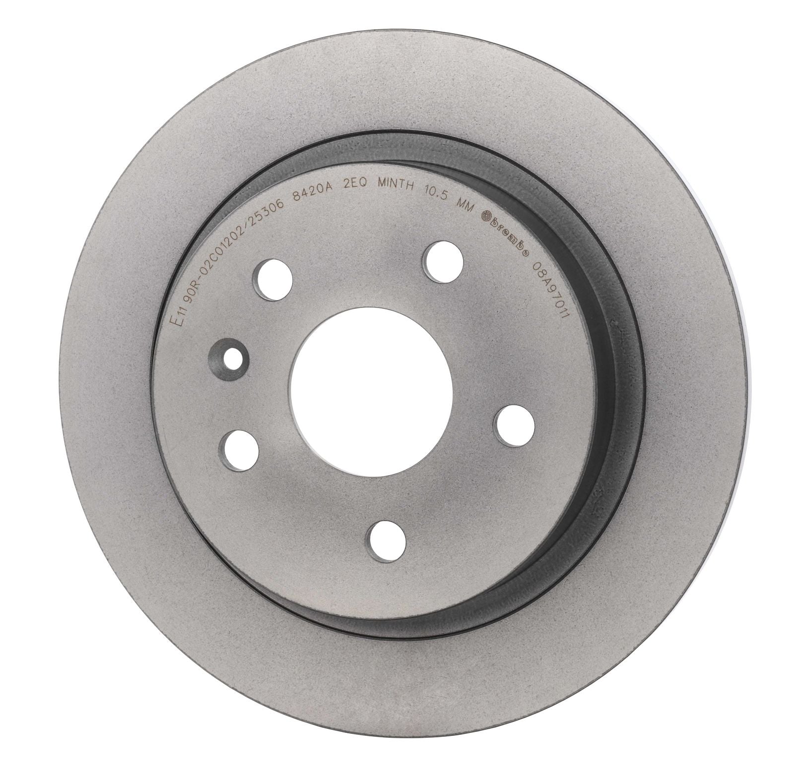 PRIME UV Coated Rear Disc Brake Rotor - 08.A970.11_02