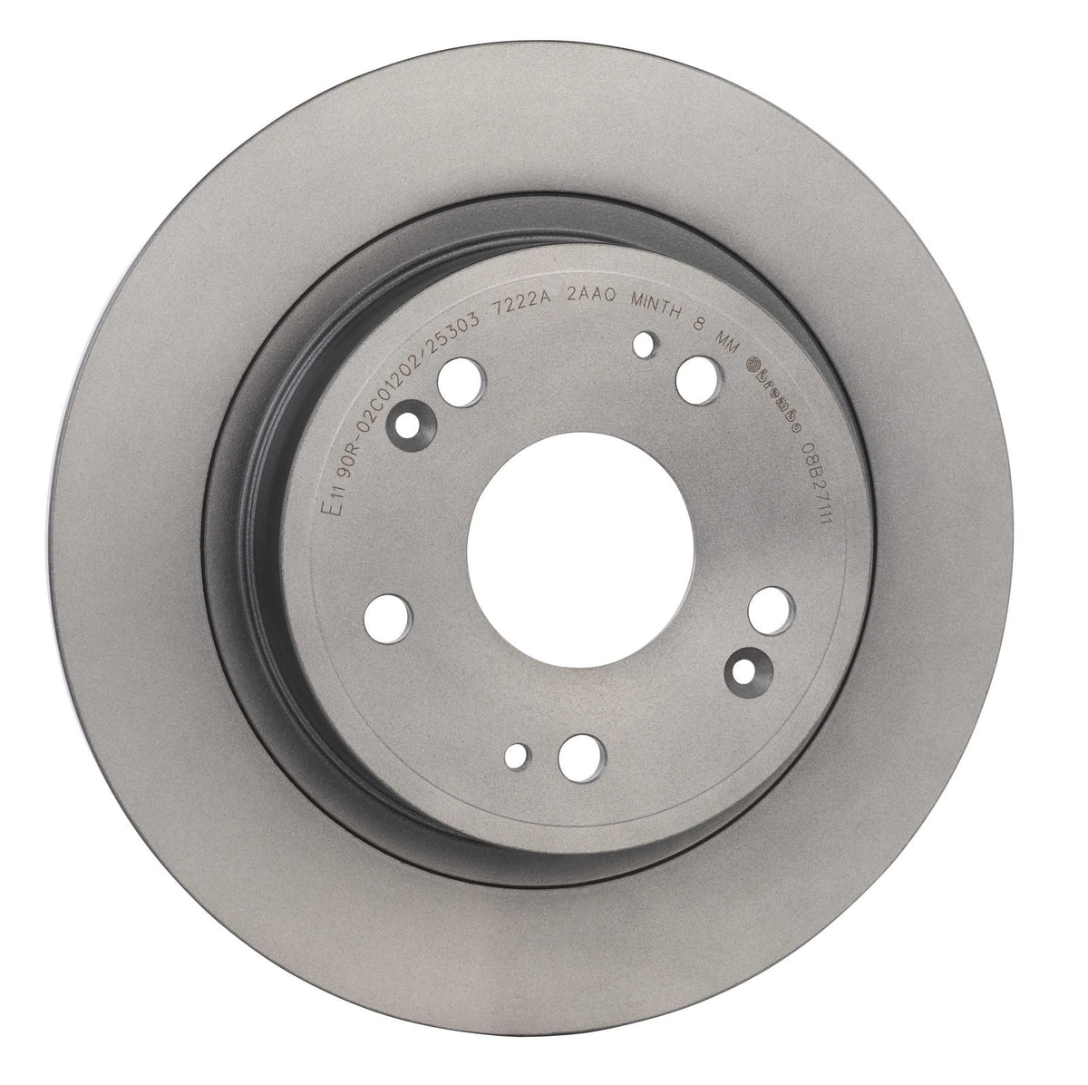 PRIME UV Coated Rear Disc Brake Rotor - 08.B271.11_31