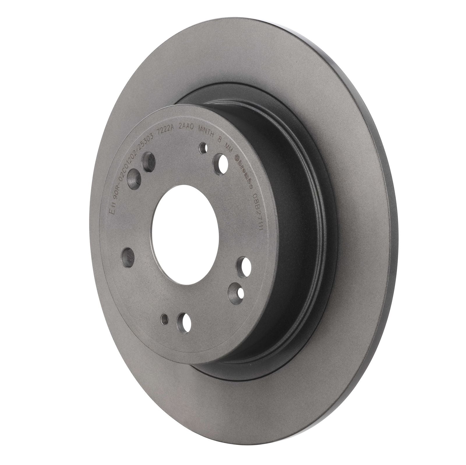 PRIME UV Coated Rear Disc Brake Rotor - 08.B271.11_11