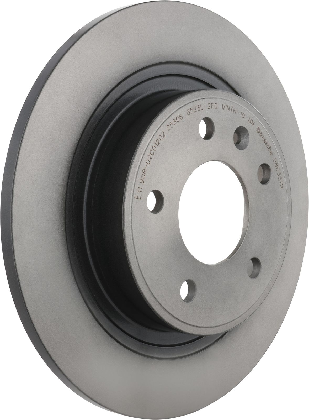 PRIME UV Coated Rear Disc Brake Rotor - 08.B351.11_01