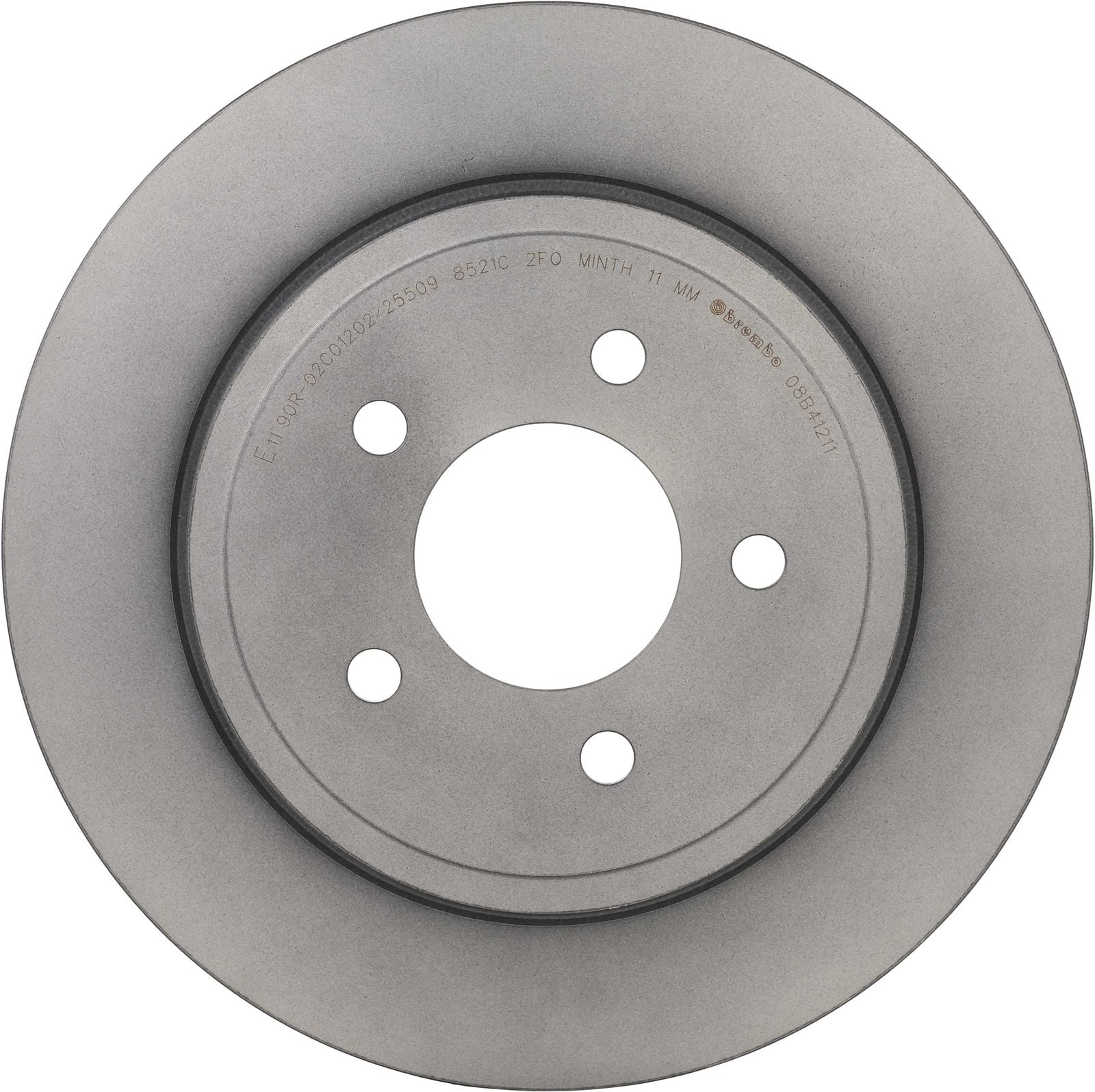 PRIME UV Coated Rear Disc Brake Rotor - 08.B412.11_03