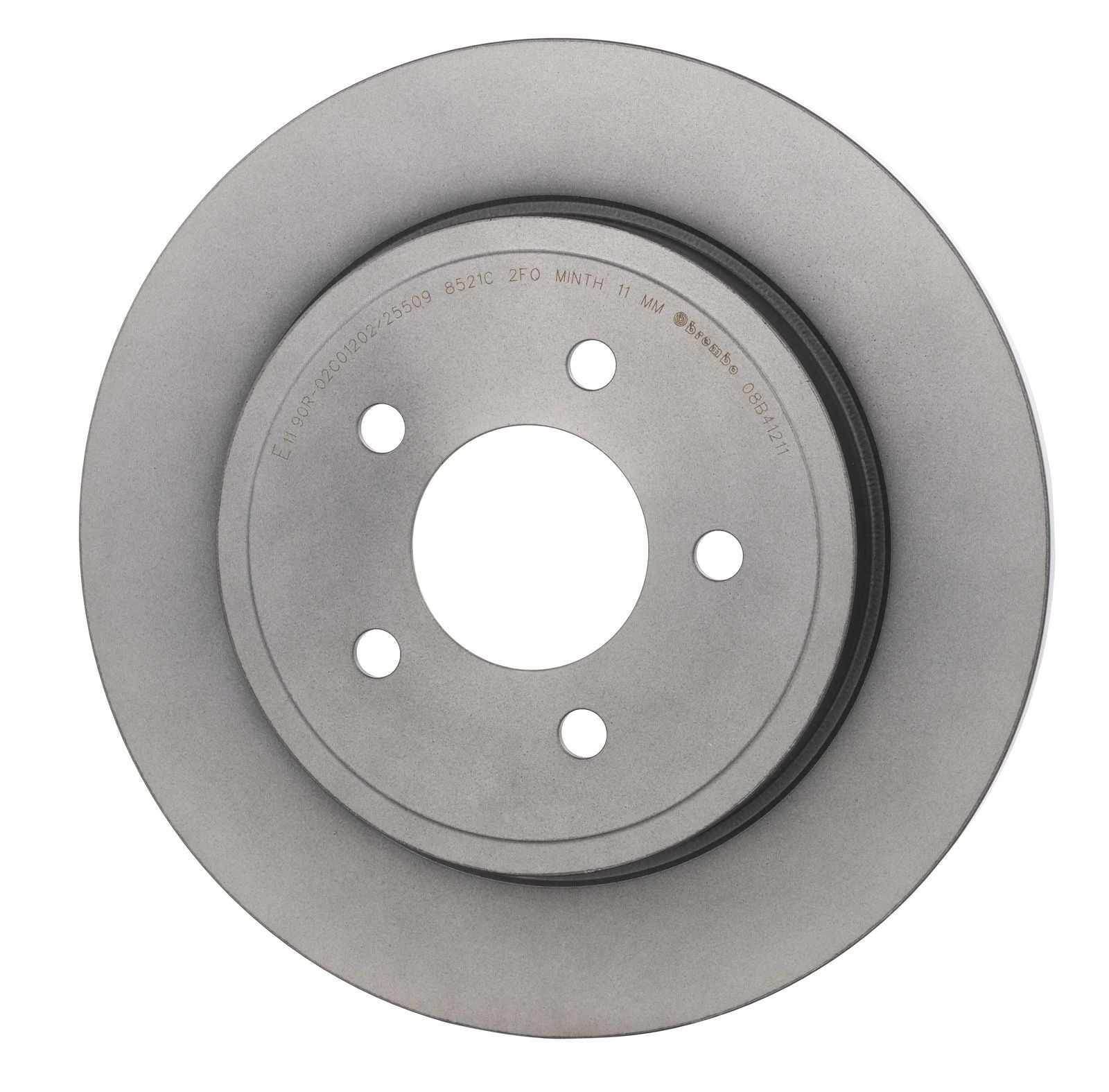 PRIME UV Coated Rear Disc Brake Rotor - 08.B412.11_07