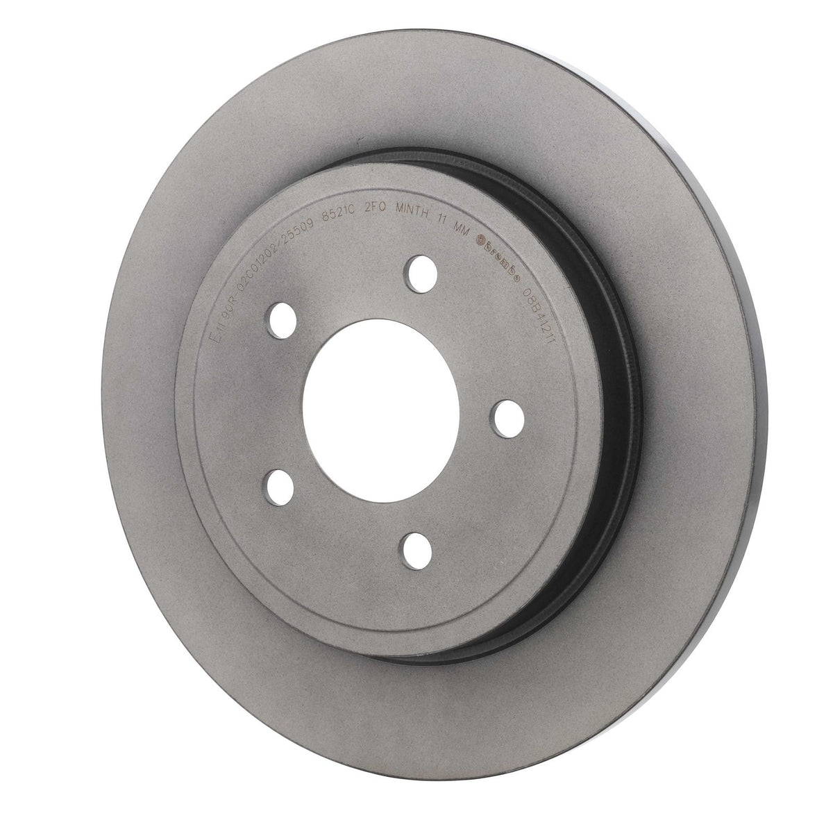 PRIME UV Coated Rear Disc Brake Rotor - 08.B412.11_08