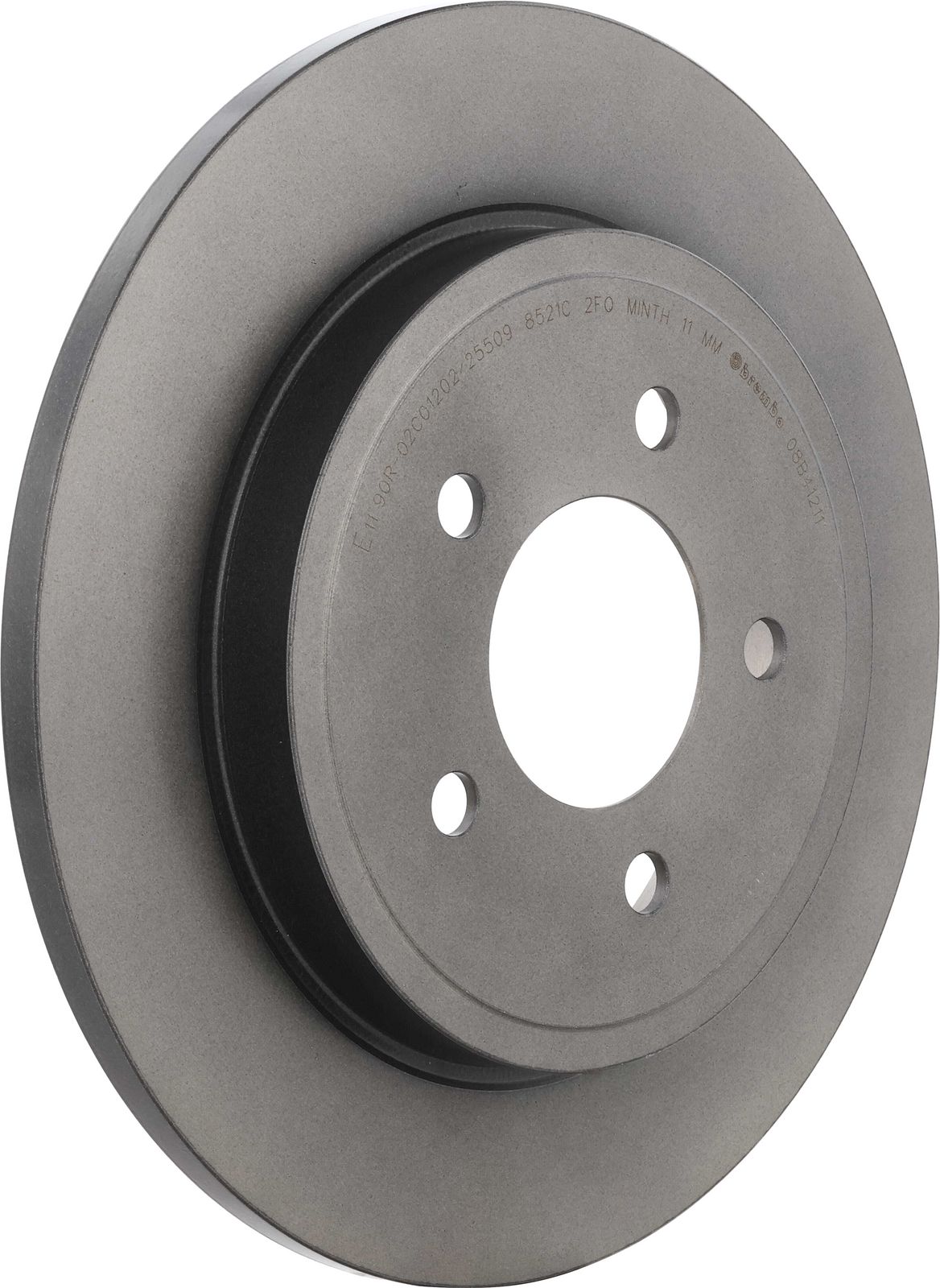 PRIME UV Coated Rear Disc Brake Rotor - 08.B412.11_01