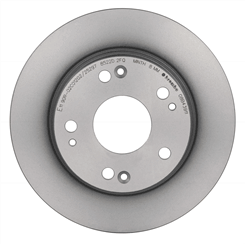 PRIME UV Coated Rear Disc Brake Rotor - 08.B439.11_07