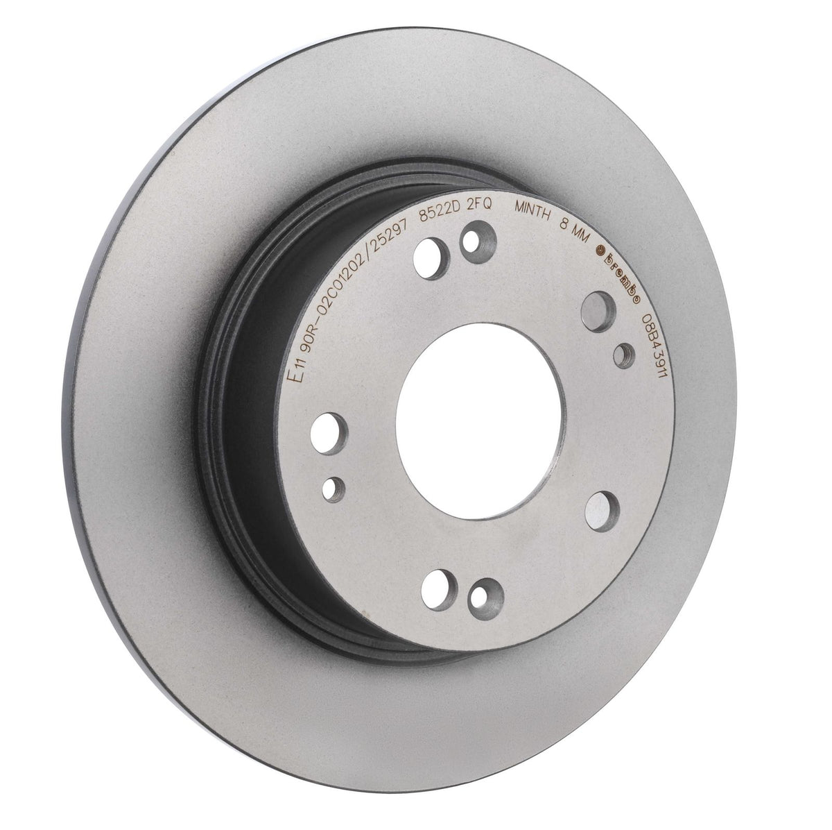 PRIME UV Coated Rear Disc Brake Rotor - 08.B439.11_30