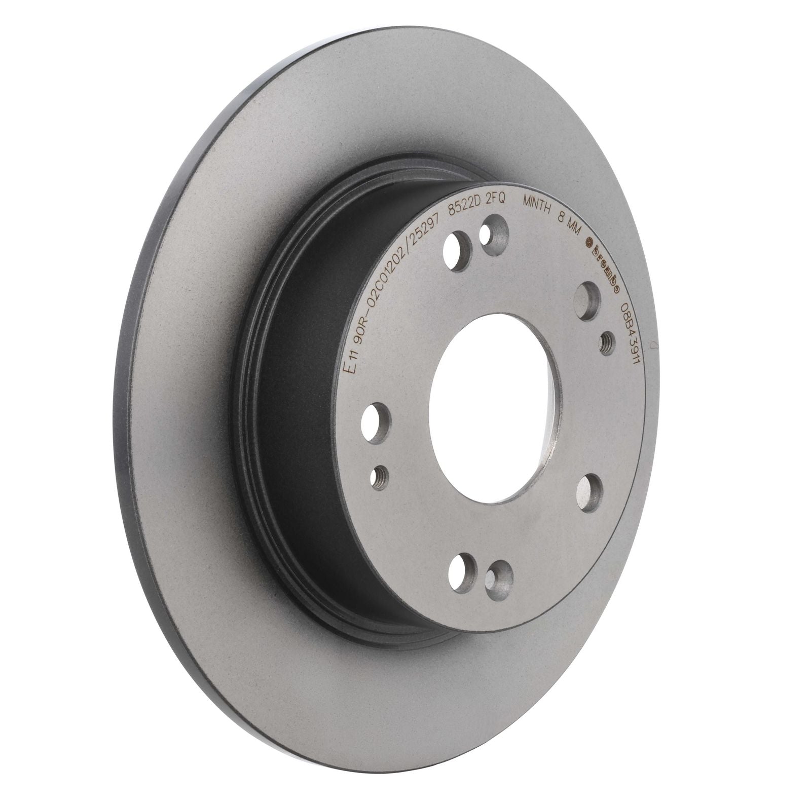 PRIME UV Coated Rear Disc Brake Rotor - 08.B439.11_29