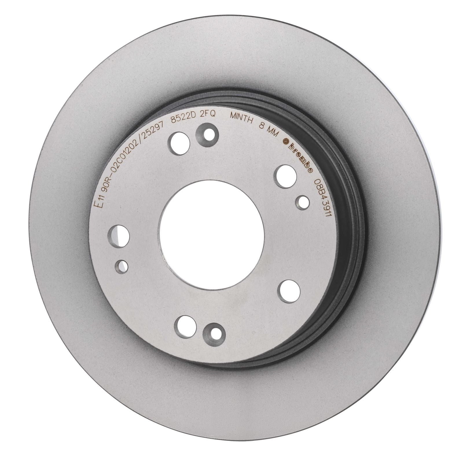 PRIME UV Coated Rear Disc Brake Rotor - 08.B439.11_09