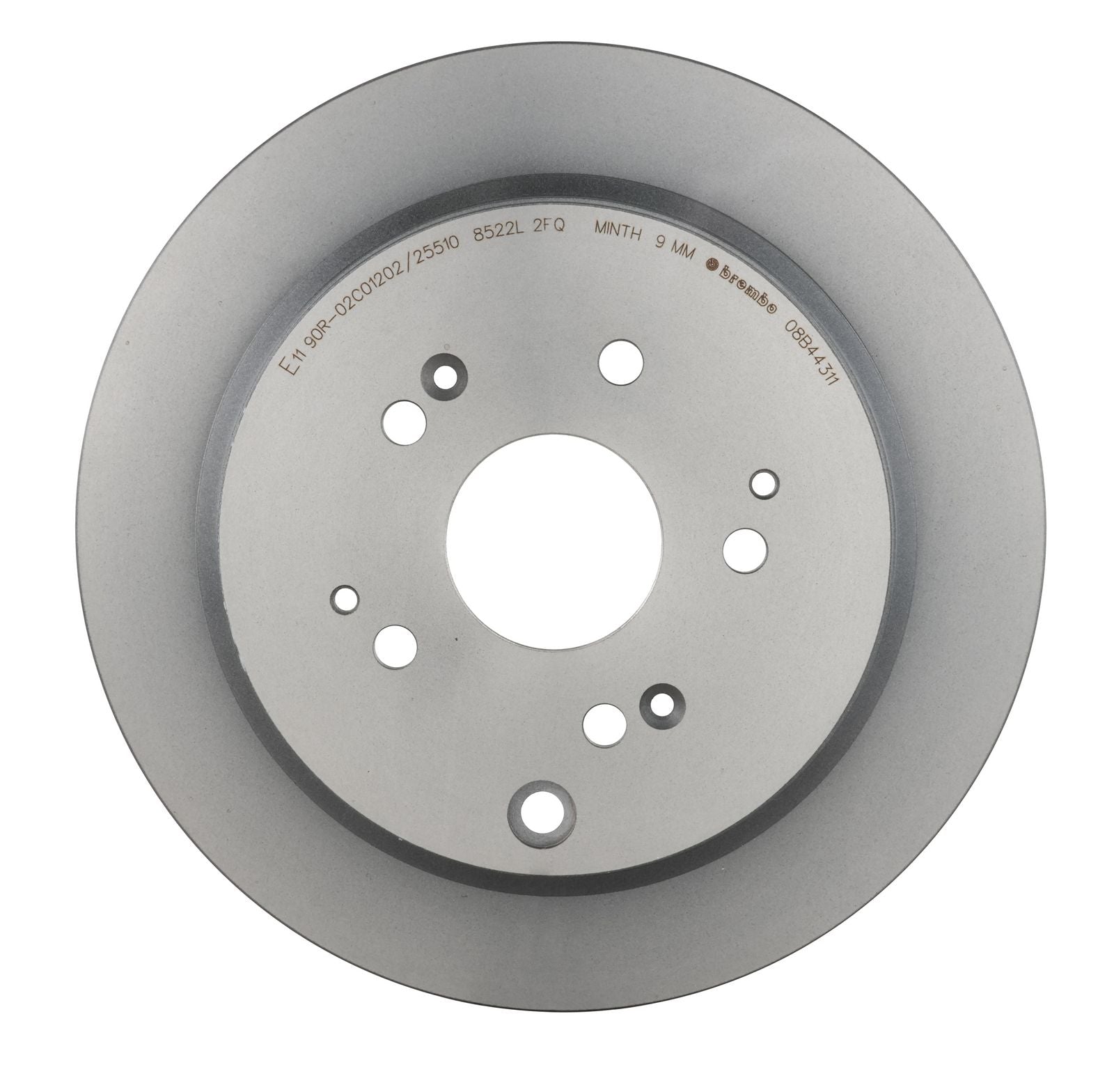PRIME UV Coated Rear Disc Brake Rotor - 08.B443.11_07