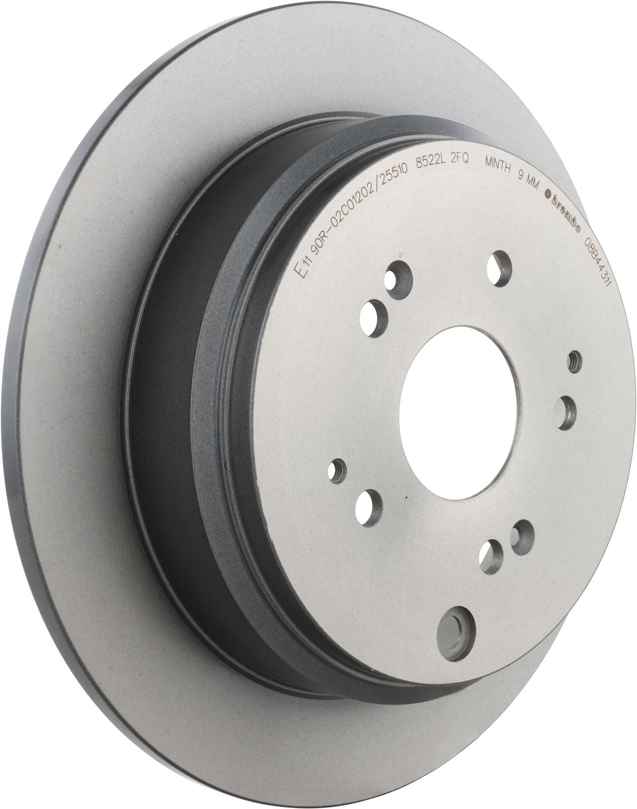PRIME UV Coated Rear Disc Brake Rotor - 08.B443.11_01
