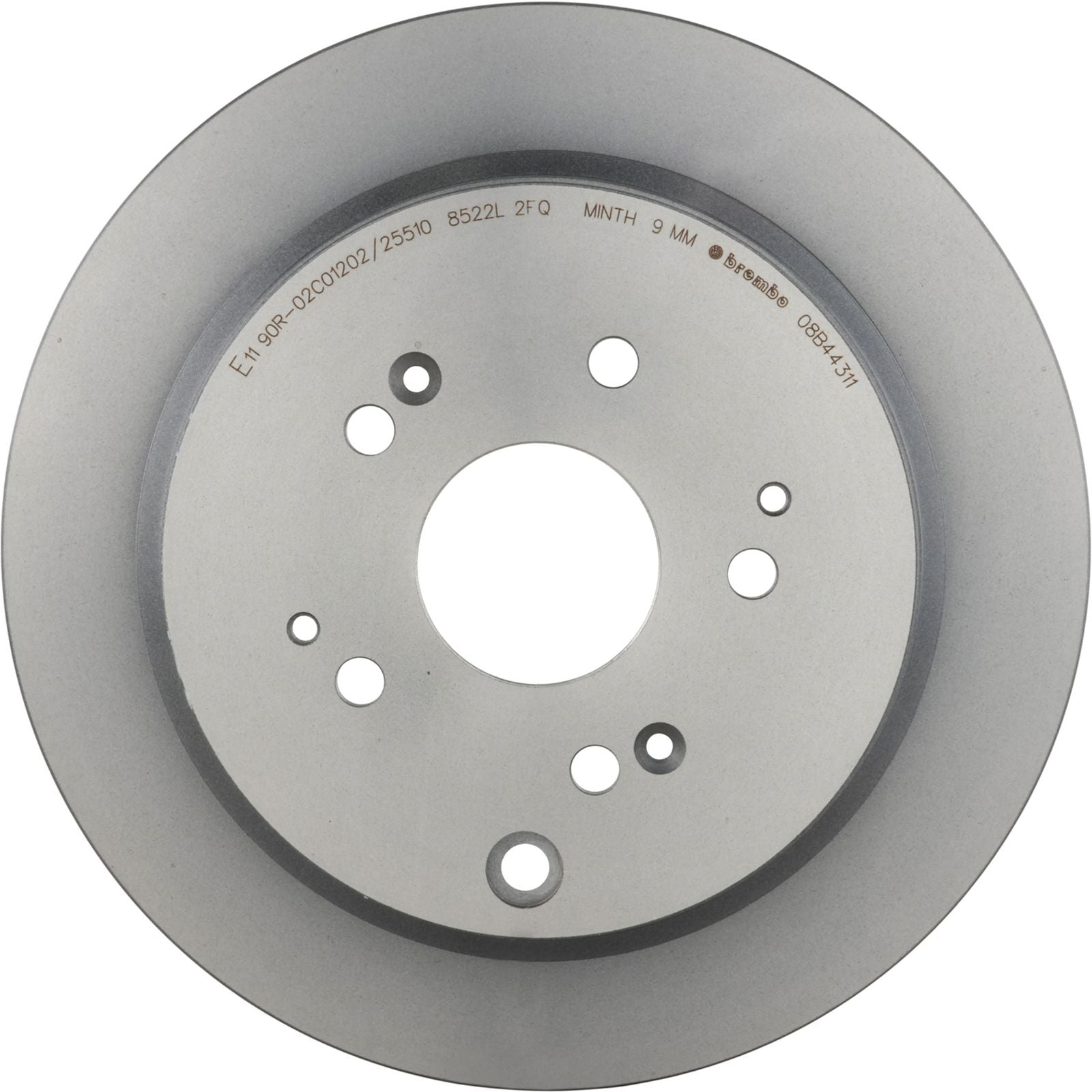 PRIME UV Coated Rear Disc Brake Rotor - 08.B443.11_04