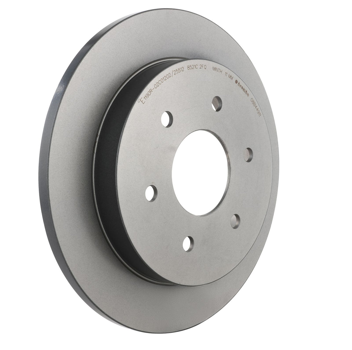 PRIME UV Coated Rear Disc Brake Rotor - 08.B449.11_28