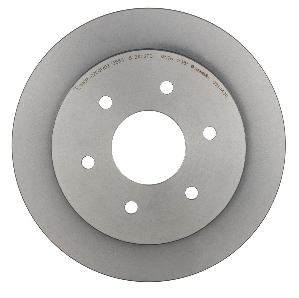 PRIME UV Coated Rear Disc Brake Rotor - 08.B449.11_07