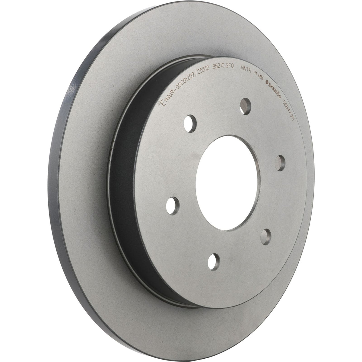 PRIME UV Coated Rear Disc Brake Rotor - 08.B449.11_02