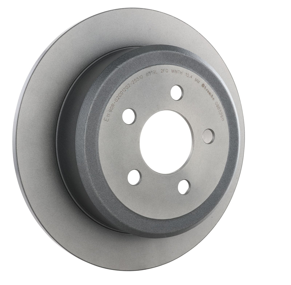PRIME UV Coated Rear Disc Brake Rotor - 08.B529.11_28