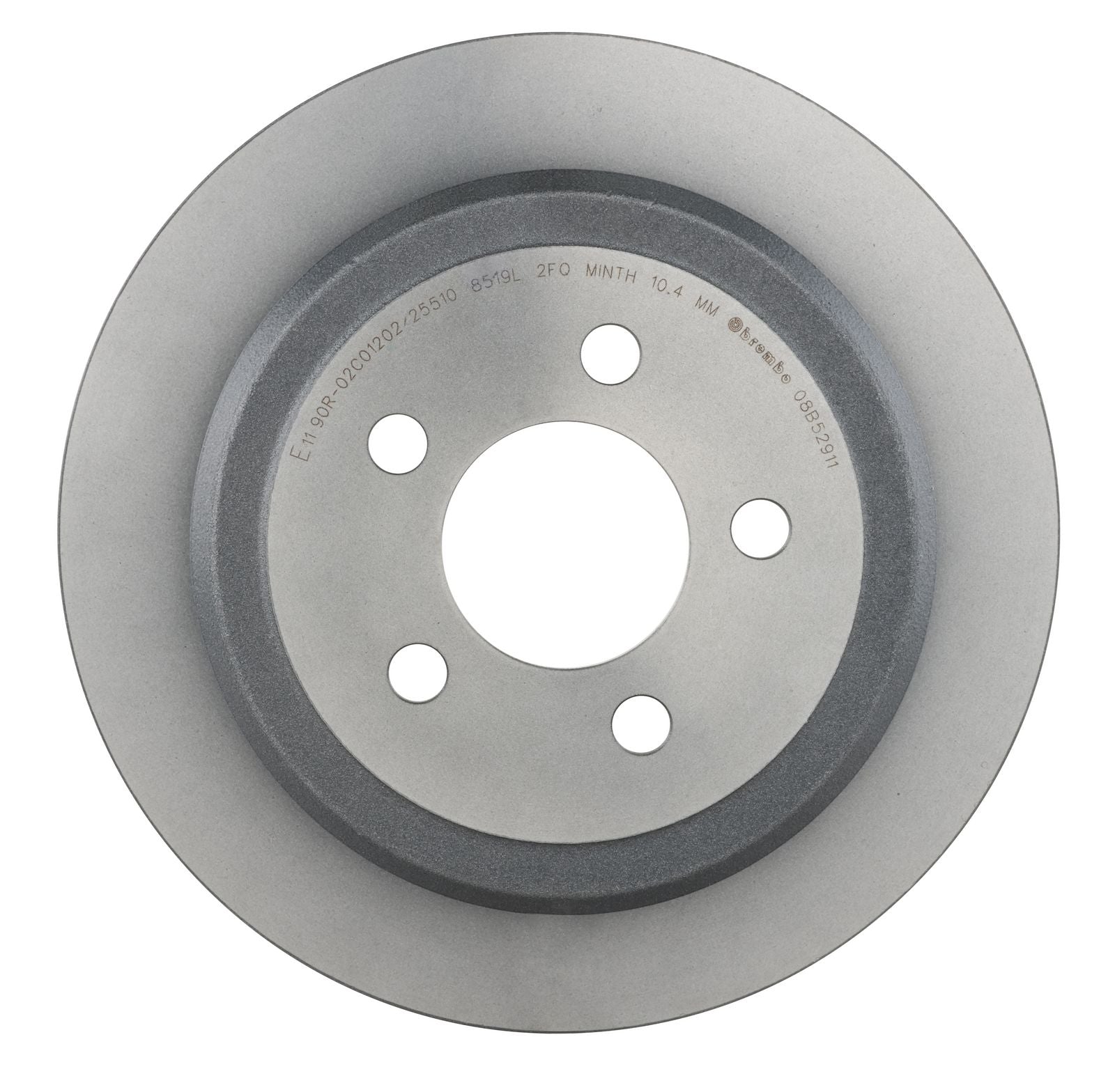 PRIME UV Coated Rear Disc Brake Rotor - 08.B529.11_06