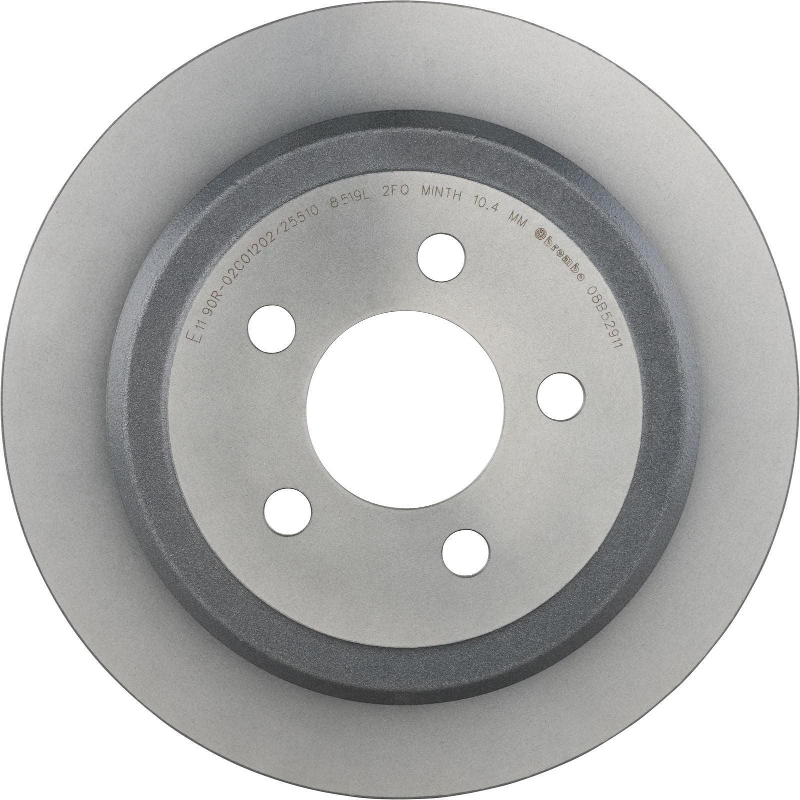 PRIME UV Coated Rear Disc Brake Rotor - 08.B529.11_03