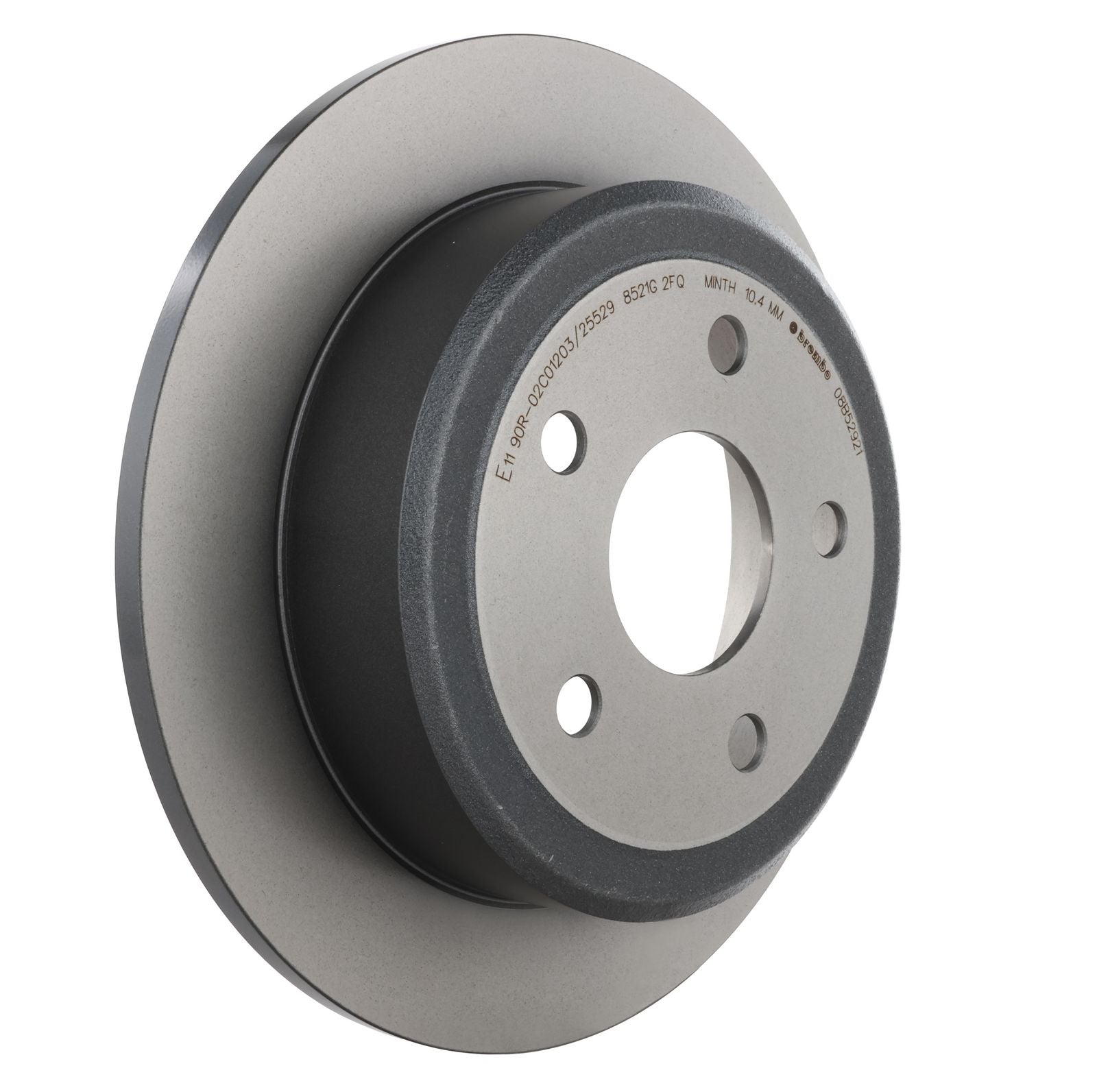 PRIME UV Coated Rear Disc Brake Rotor - 08.B529.21_27