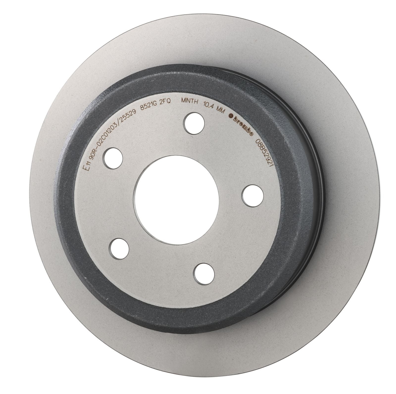 PRIME UV Coated Rear Disc Brake Rotor - 08.B529.21_07