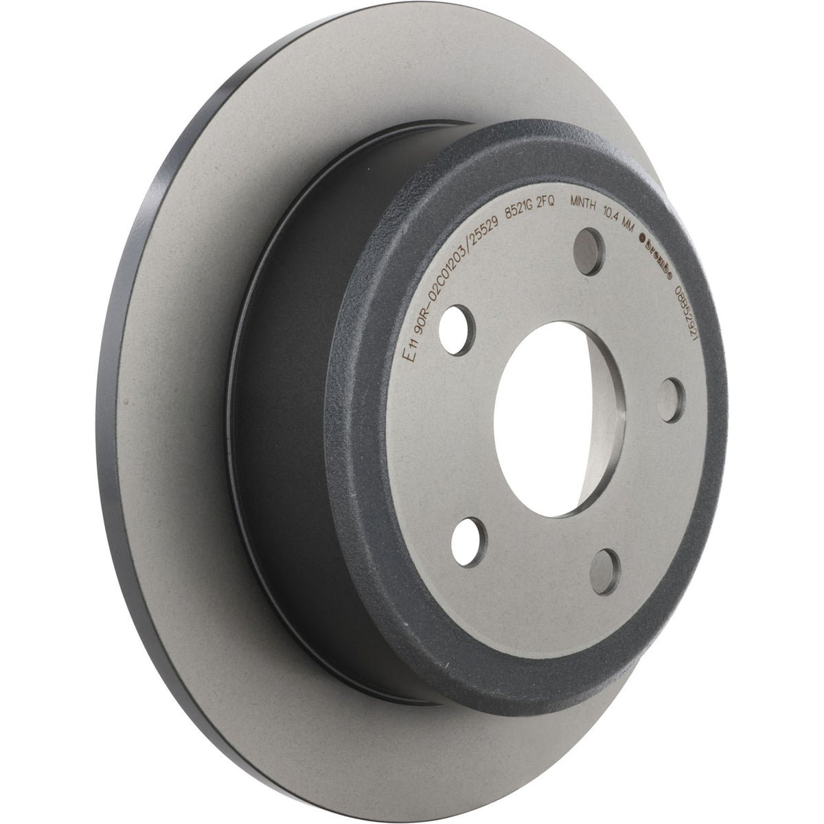 PRIME UV Coated Rear Disc Brake Rotor - 08.B529.21_04