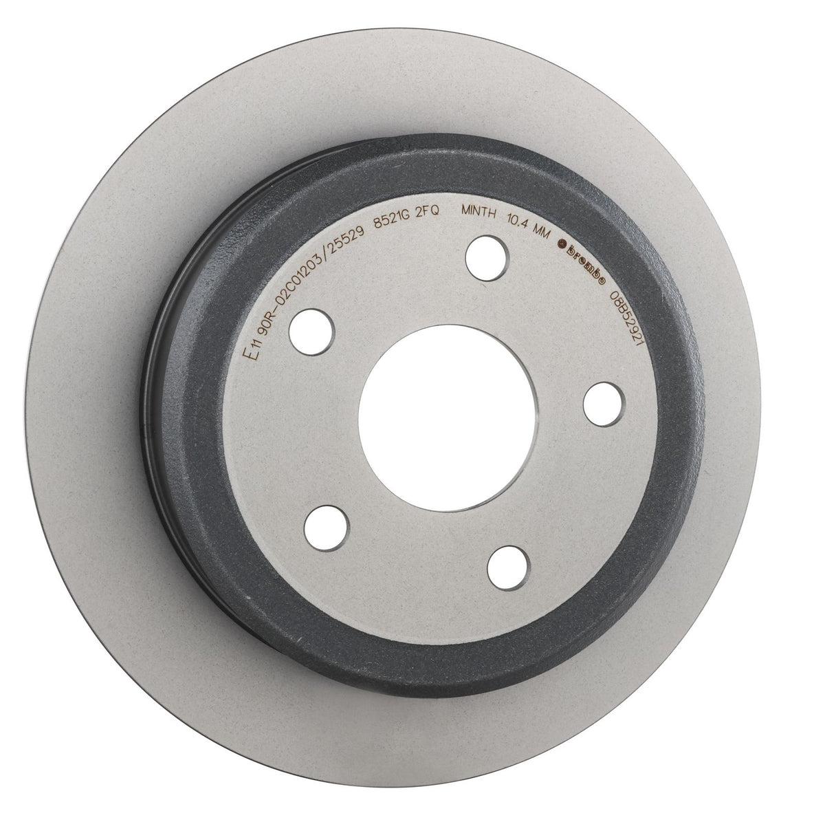 PRIME UV Coated Rear Disc Brake Rotor - 08.B529.21_29