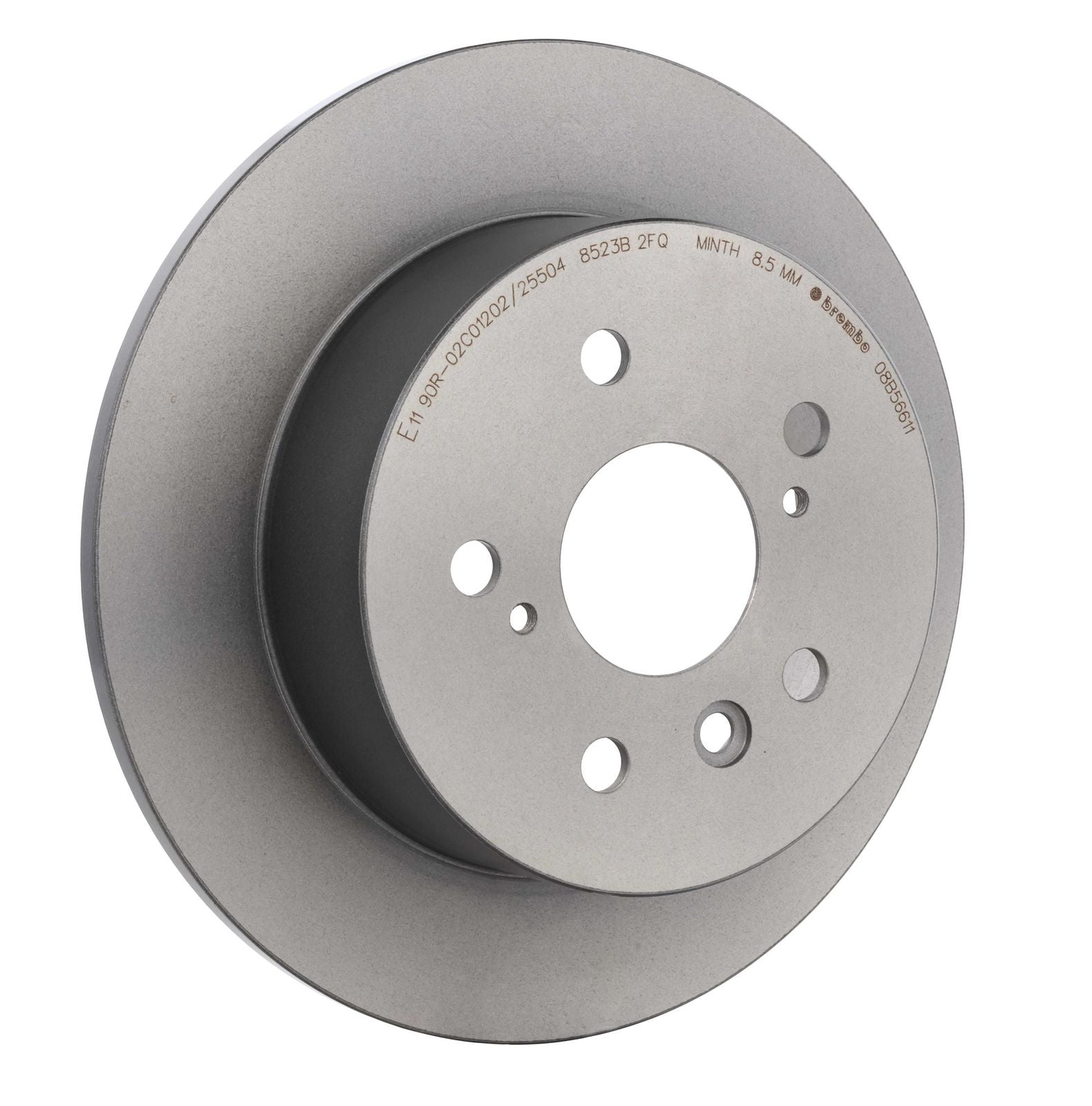 PRIME UV Coated Rear Disc Brake Rotor - 08.B566.11_24