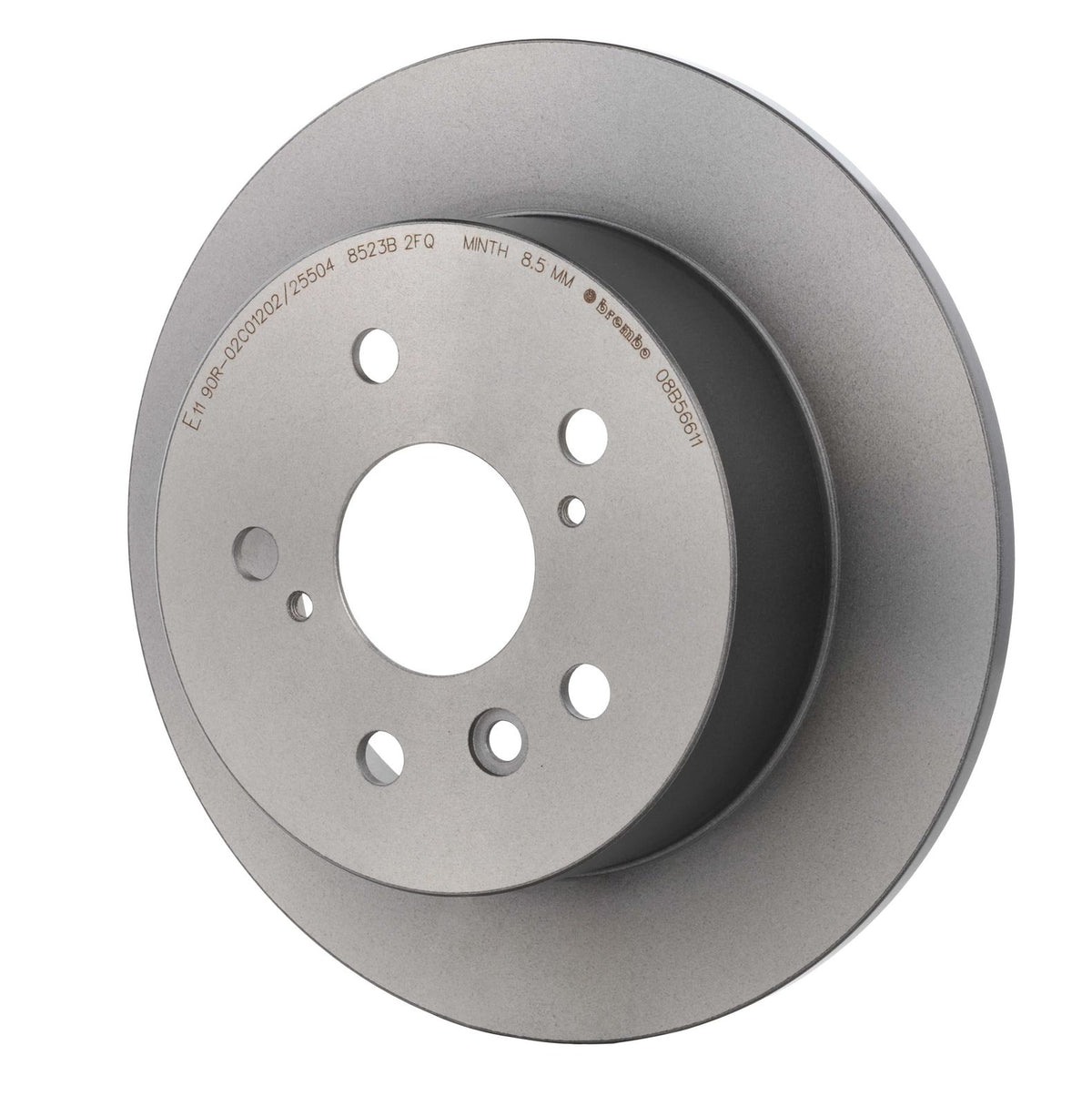 PRIME UV Coated Rear Disc Brake Rotor - 08.B566.11_04