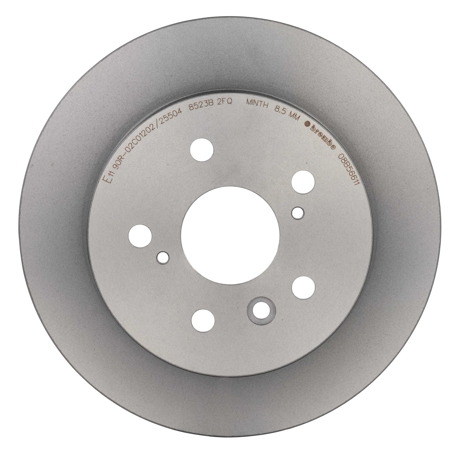 PRIME UV Coated Rear Disc Brake Rotor - 08.B566.11_02