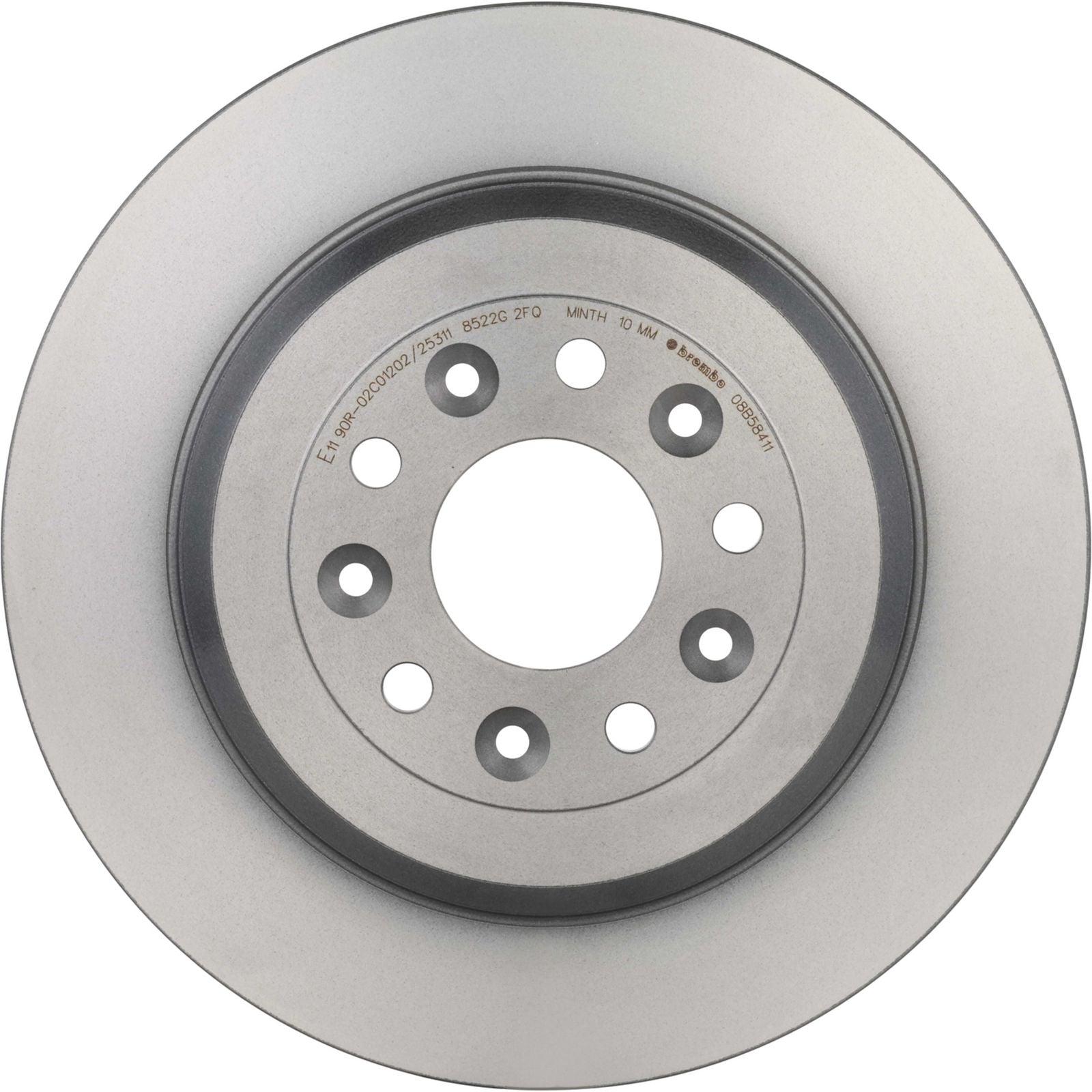 PRIME UV Coated Rear Disc Brake Rotor - 08.B584.11_03