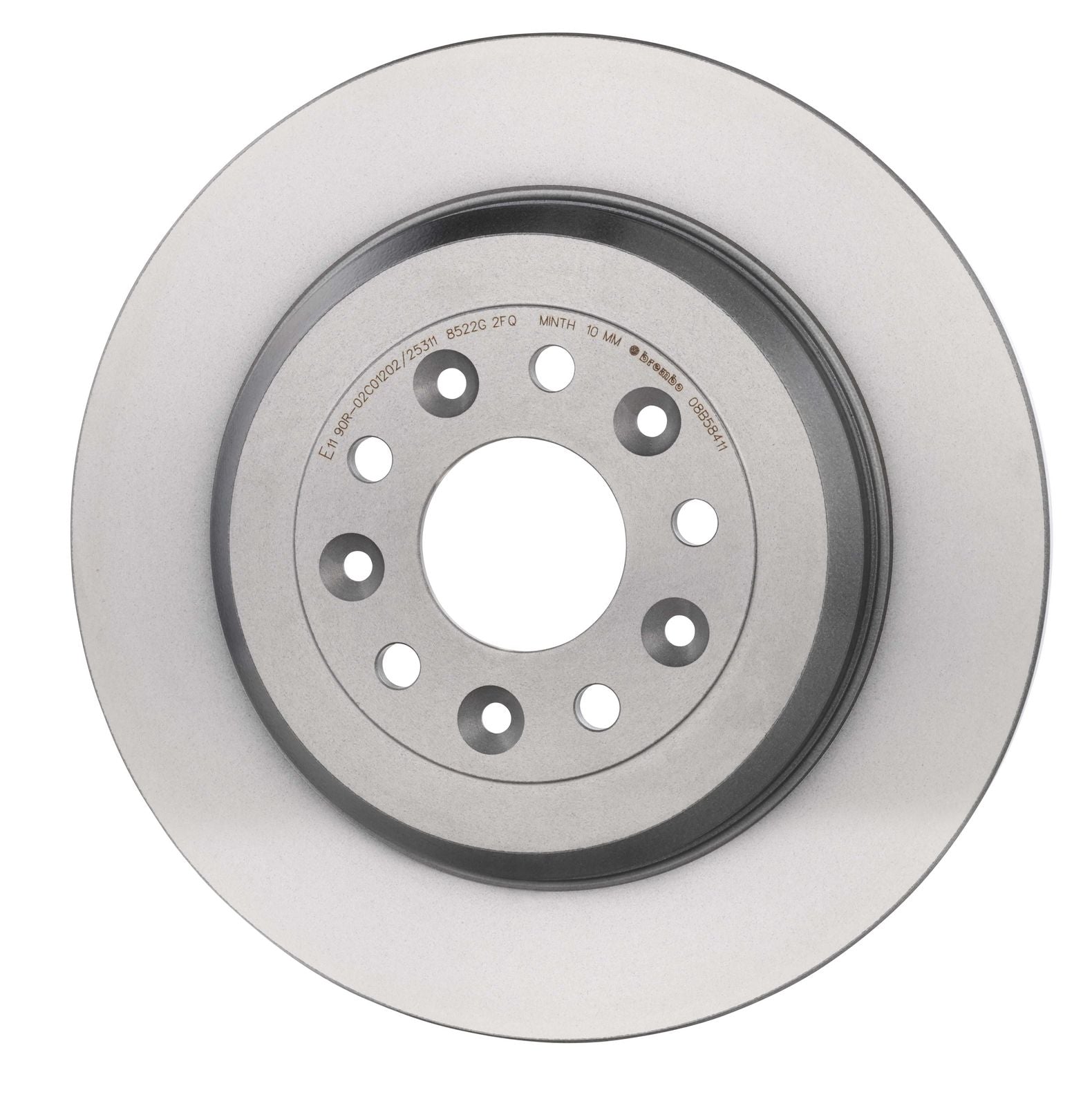 PRIME UV Coated Rear Disc Brake Rotor - 08.B584.11_09