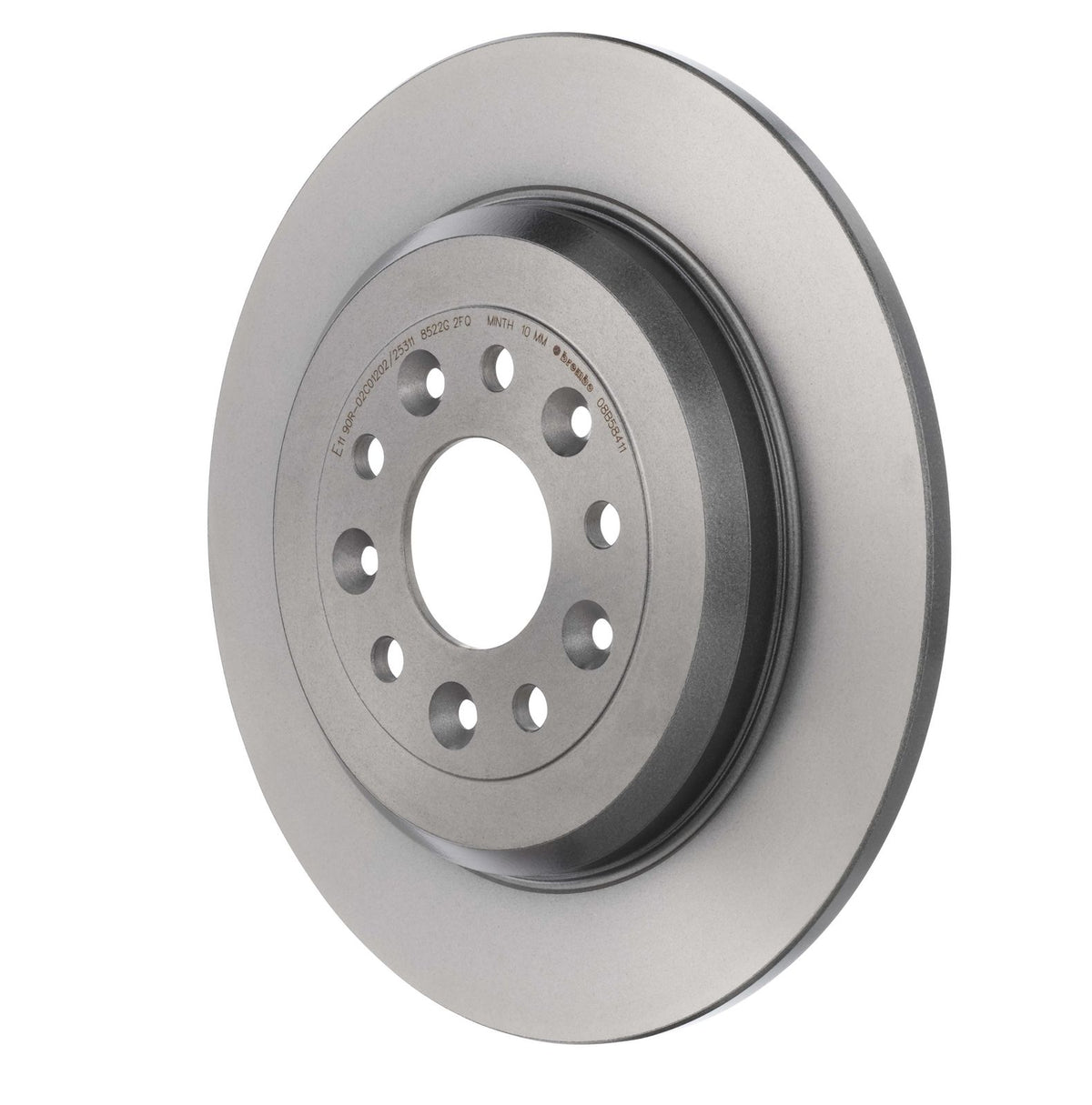 PRIME UV Coated Rear Disc Brake Rotor - 08.B584.11_11