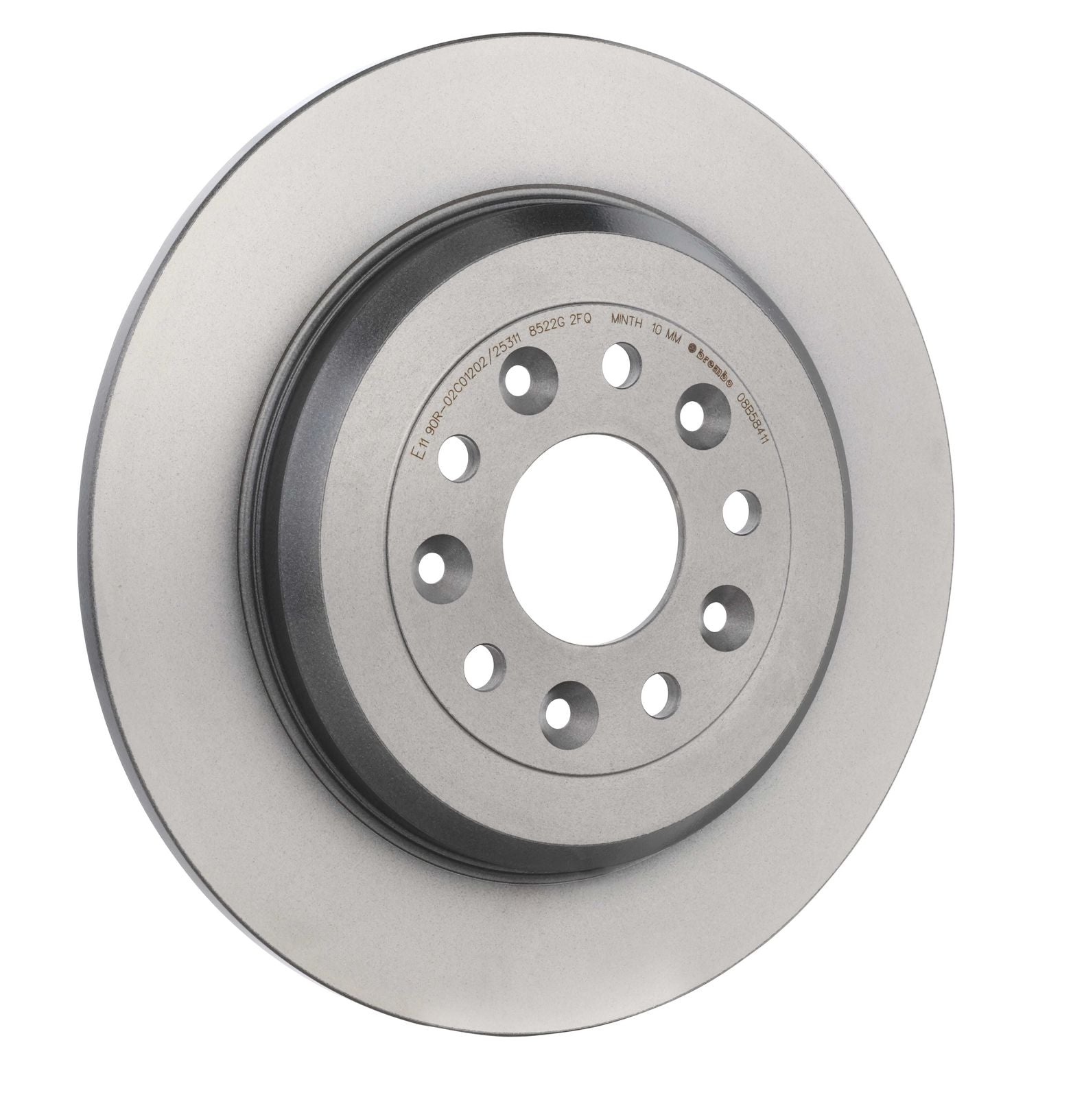 PRIME UV Coated Rear Disc Brake Rotor - 08.B584.11_30