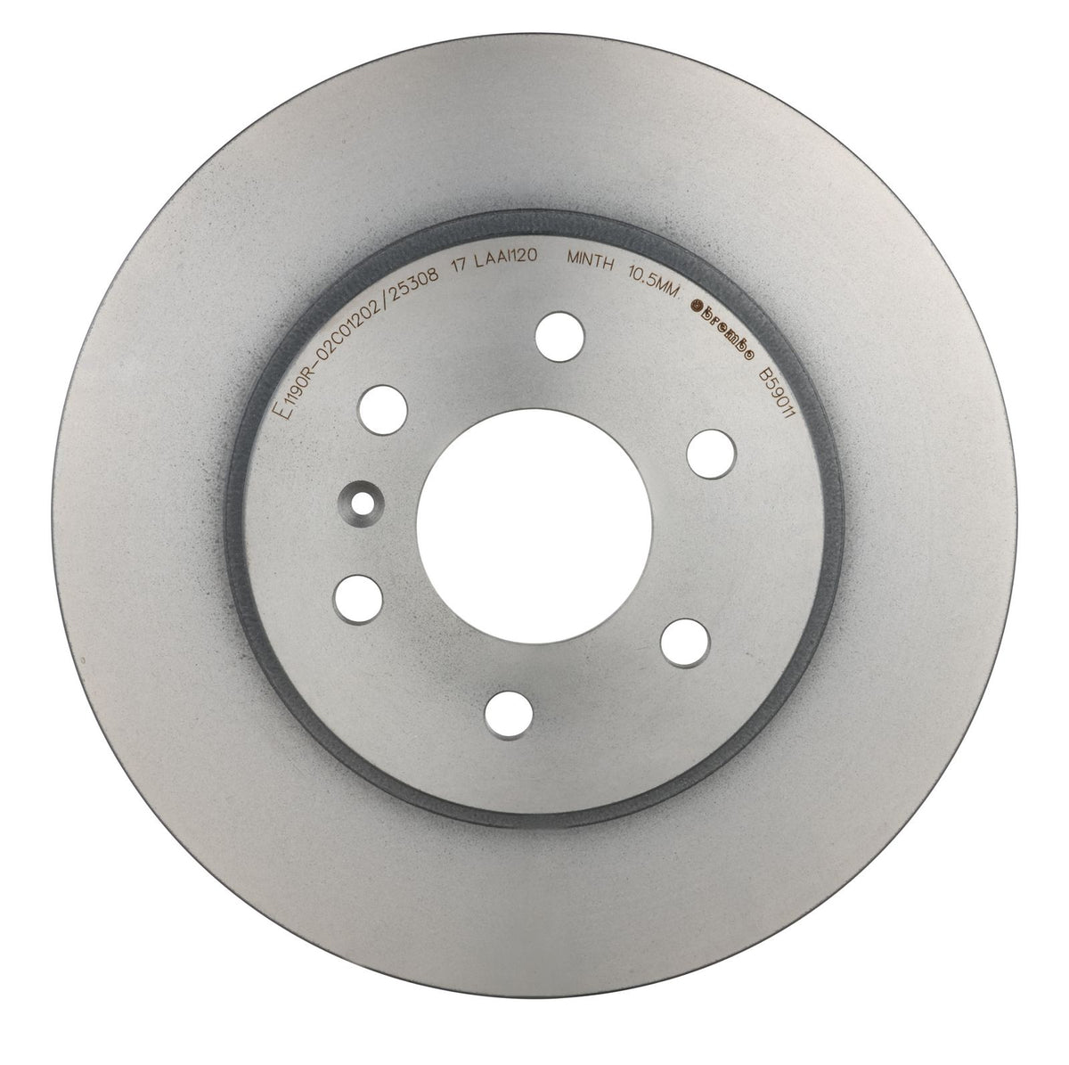 PRIME UV Coated Rear Disc Brake Rotor - 08.B590.11_07