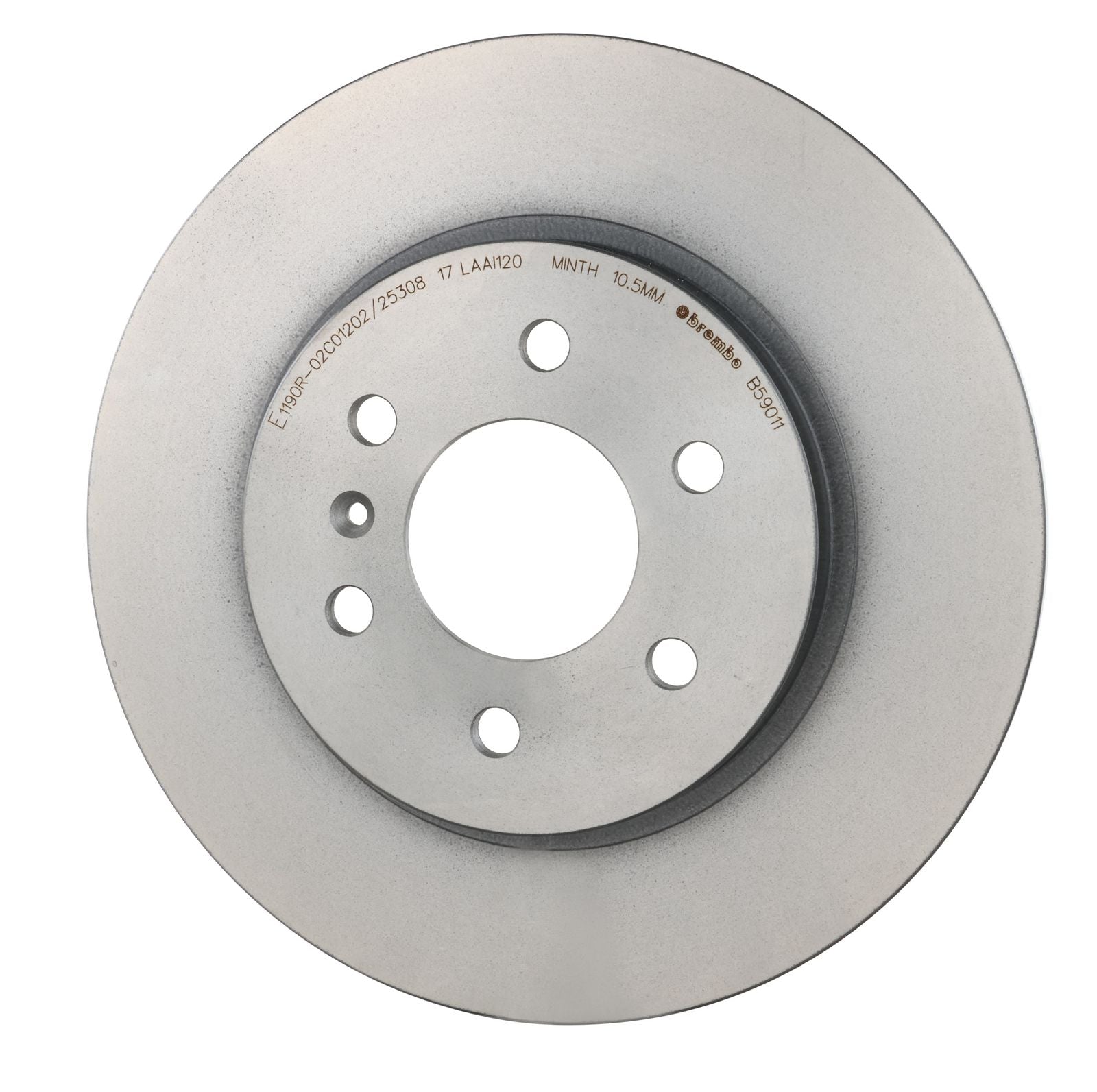 PRIME UV Coated Rear Disc Brake Rotor - 08.B590.11_08