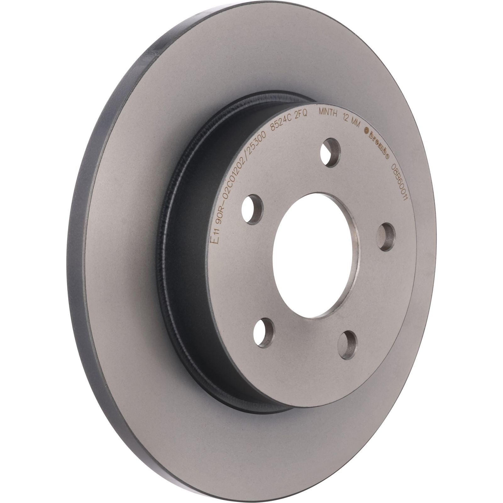 PRIME UV Coated Rear Disc Brake Rotor - 08.B600.11_06
