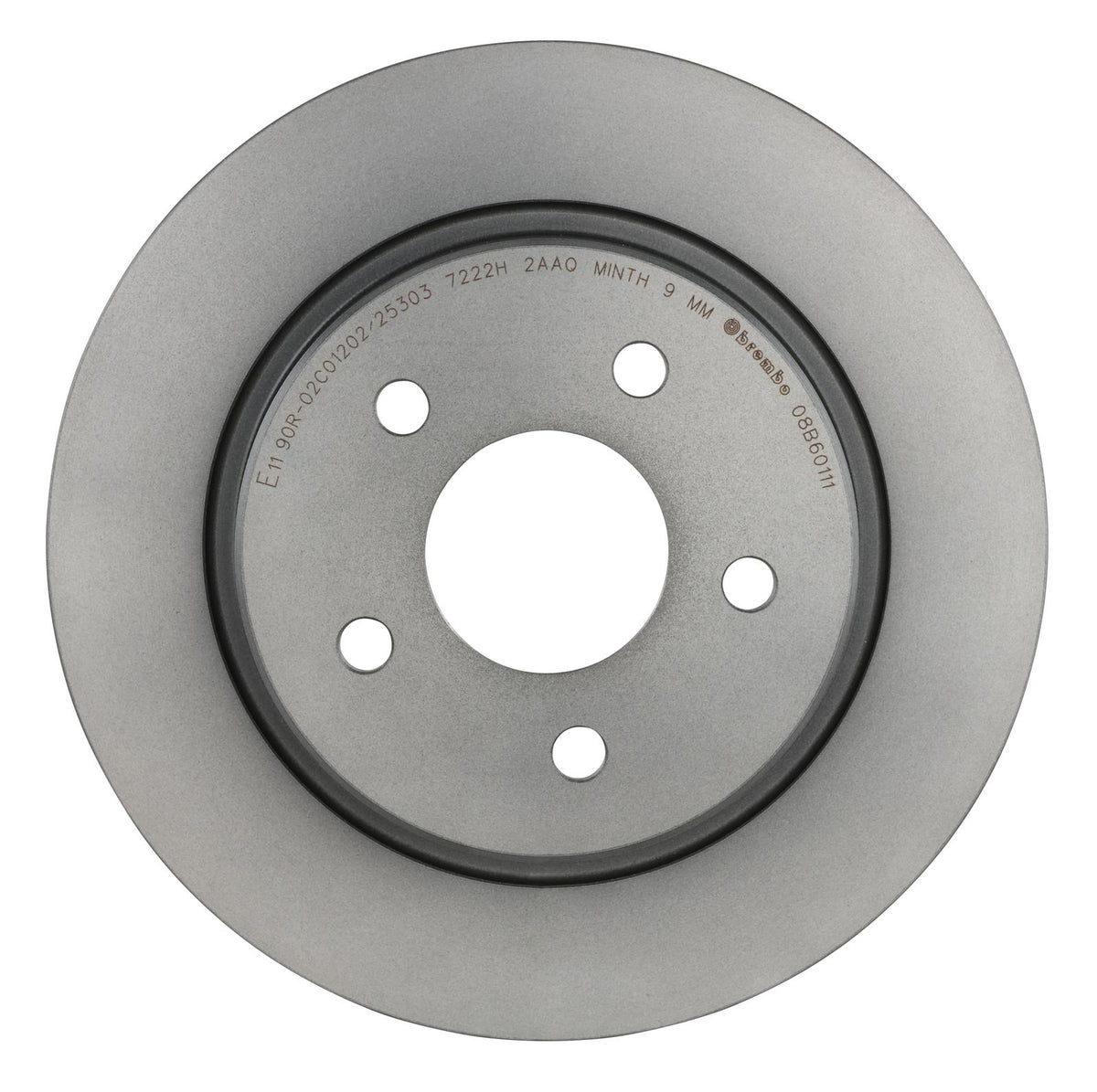 PRIME UV Coated Rear Disc Brake Rotor - 08.B601.11_07