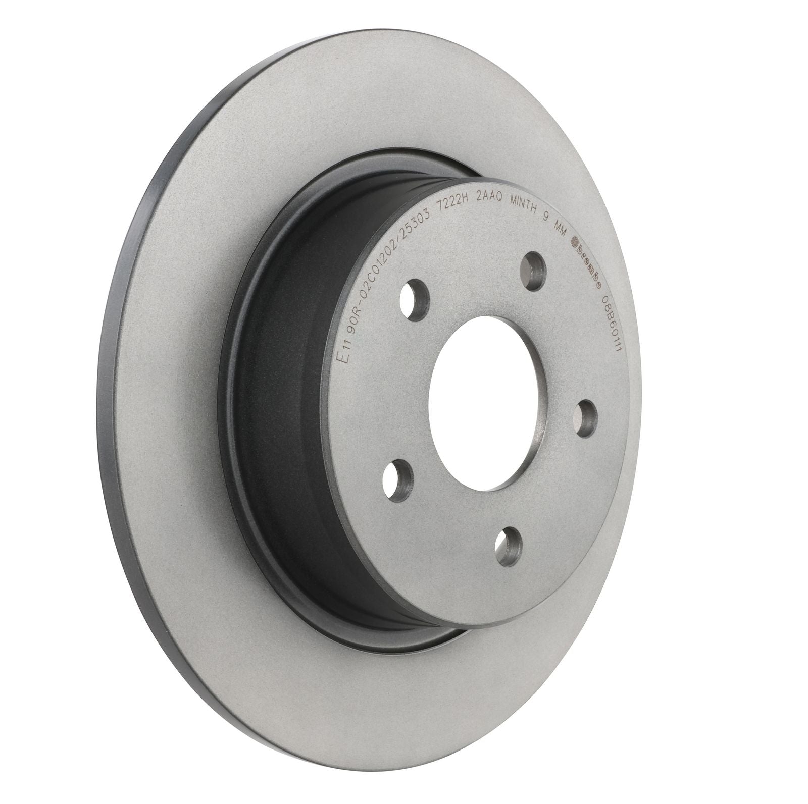 PRIME UV Coated Rear Disc Brake Rotor - 08.B601.11_28
