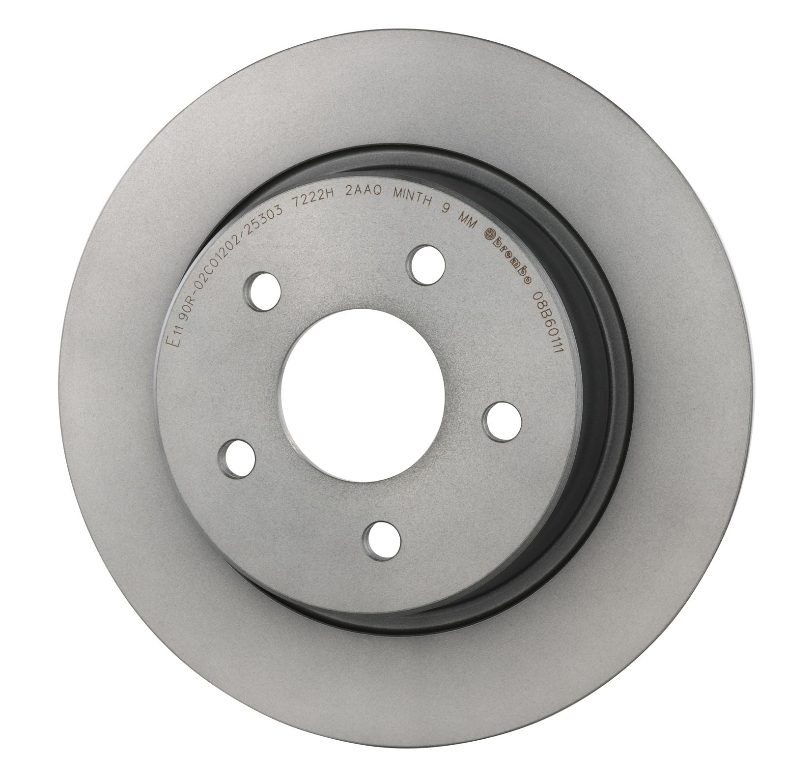 PRIME UV Coated Rear Disc Brake Rotor - 08.B601.11_08