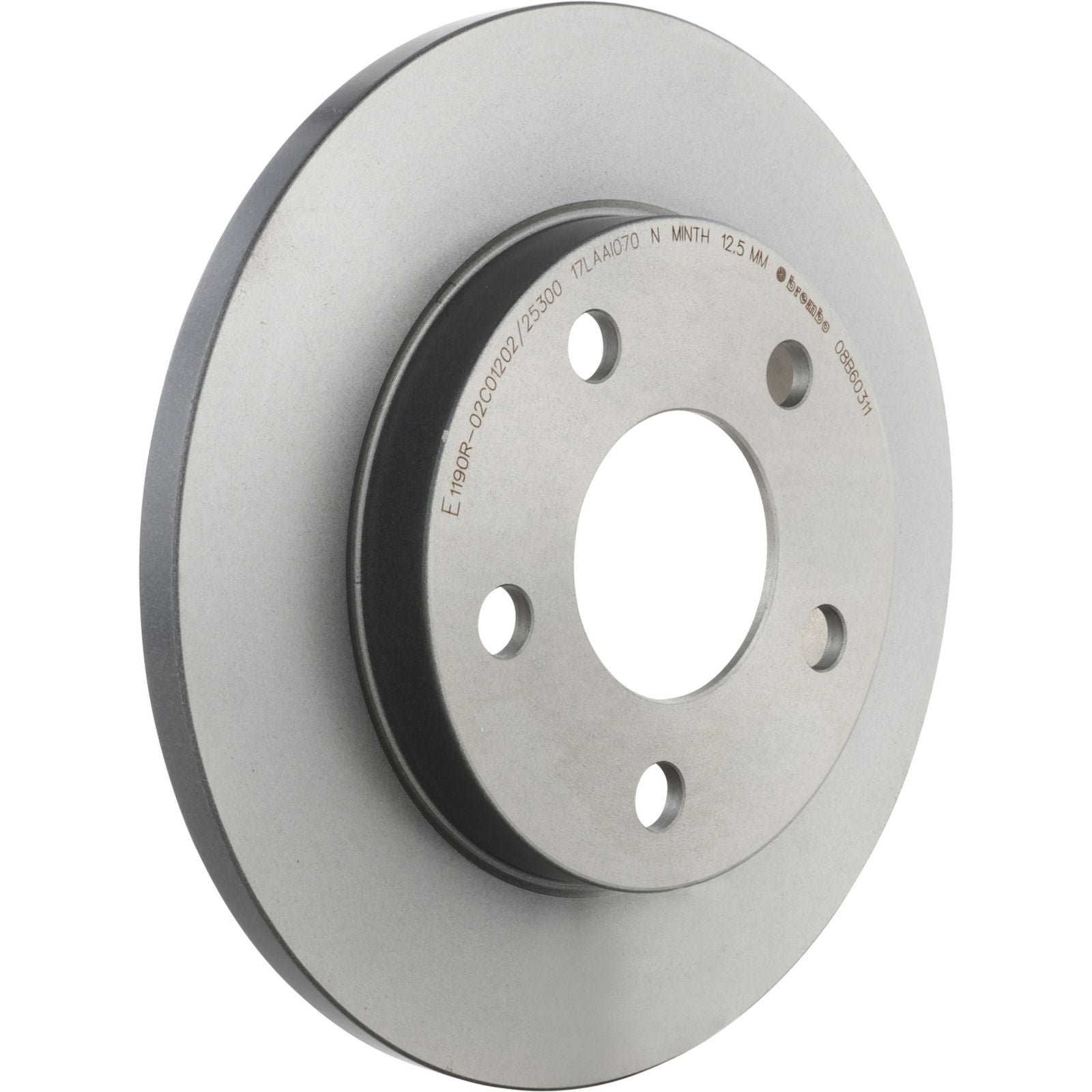PRIME UV Coated Rear Disc Brake Rotor - 08.B603.11_04