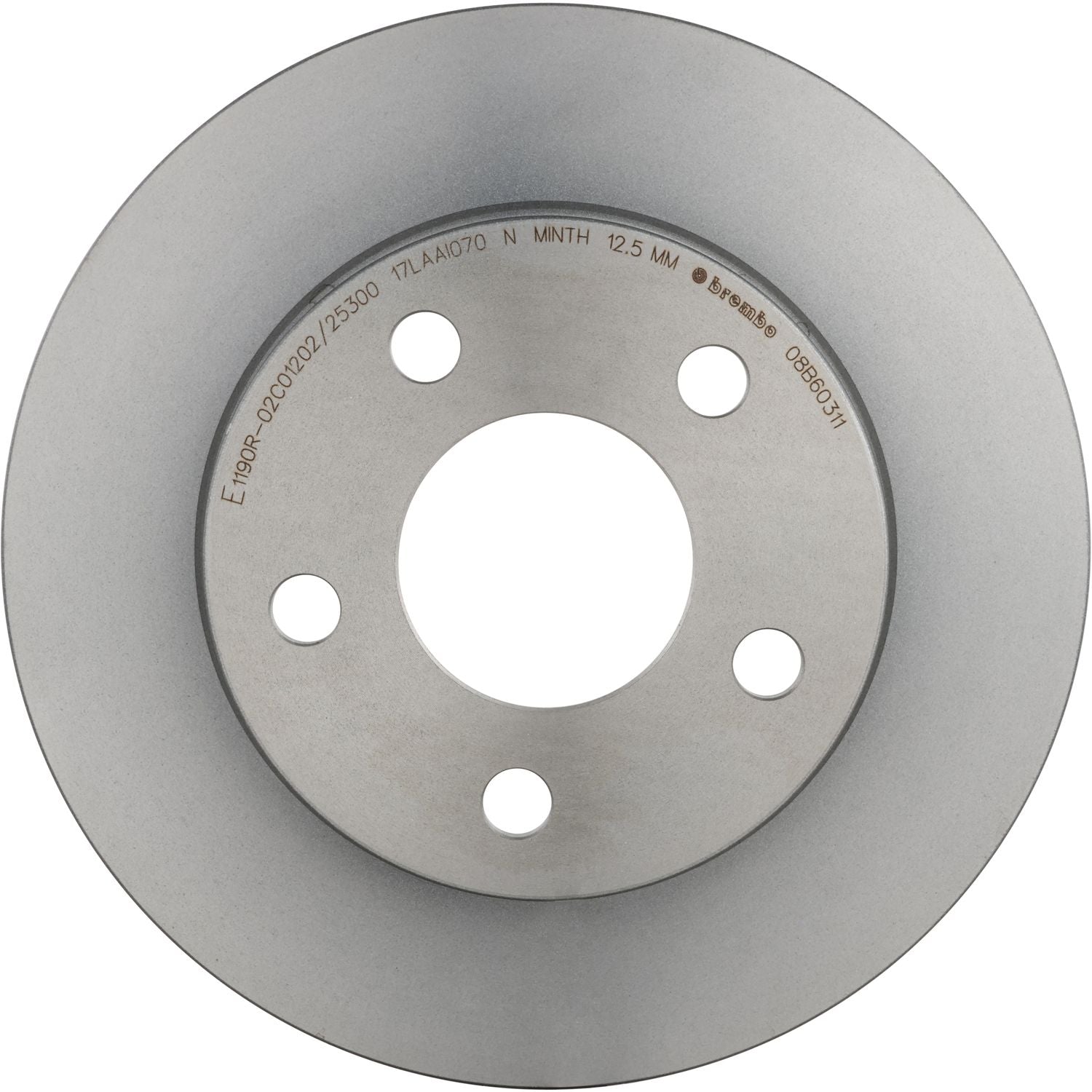 PRIME UV Coated Rear Disc Brake Rotor - 08.B603.11_02